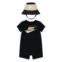 Nike Romper Bucket Hat Set Baby