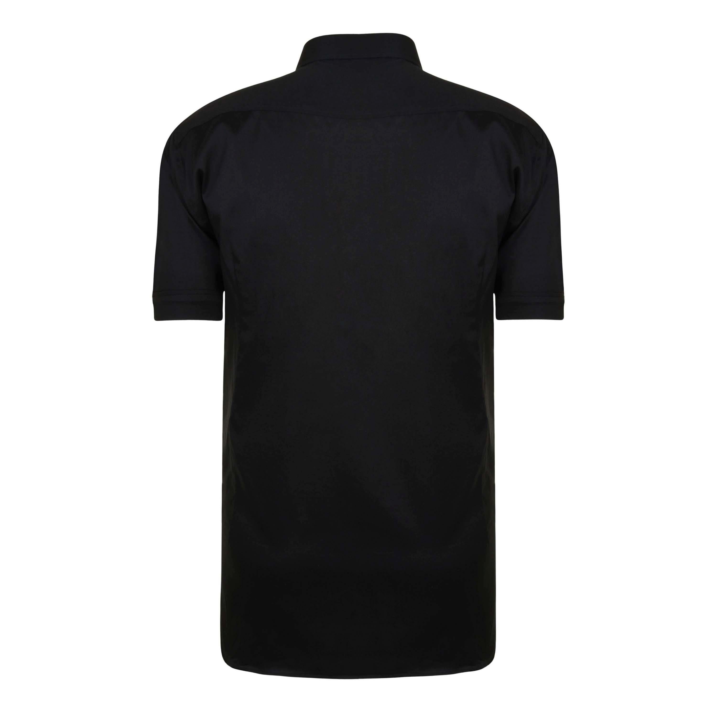 Black - Vivienne Westwood - Men's Cotton Classic Saturn Orb Short-Sleeved Shirt - 2