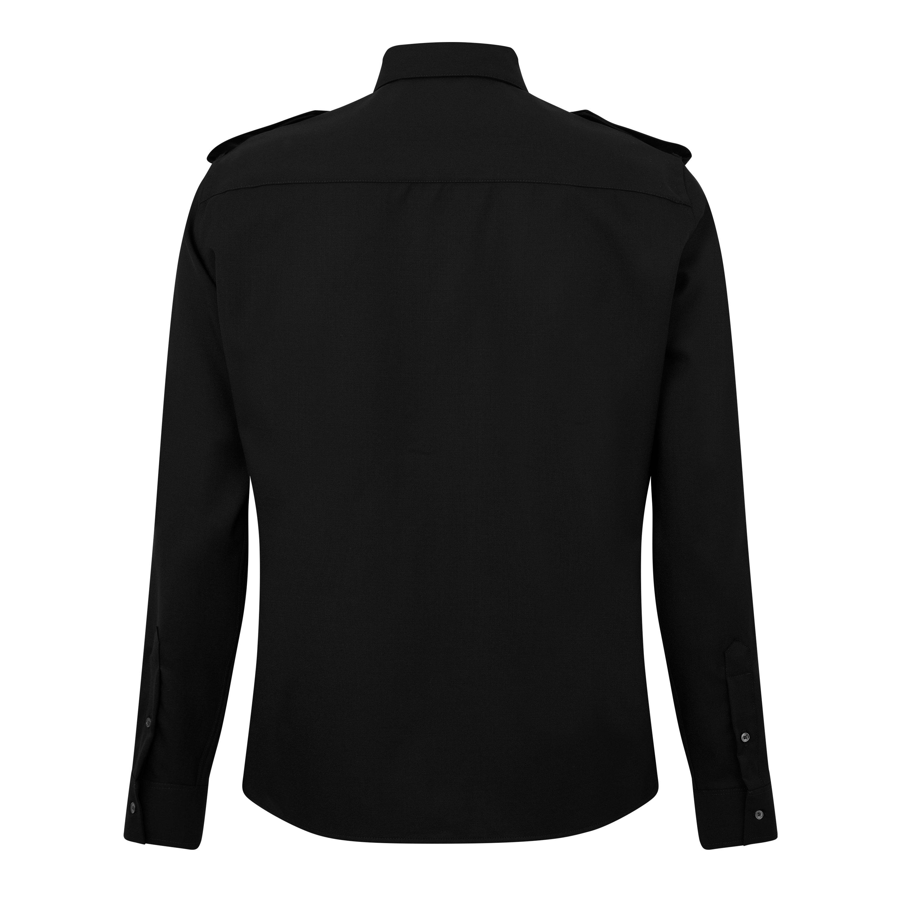 BLACK/001 - Ami Paris - Military Shirt - 2