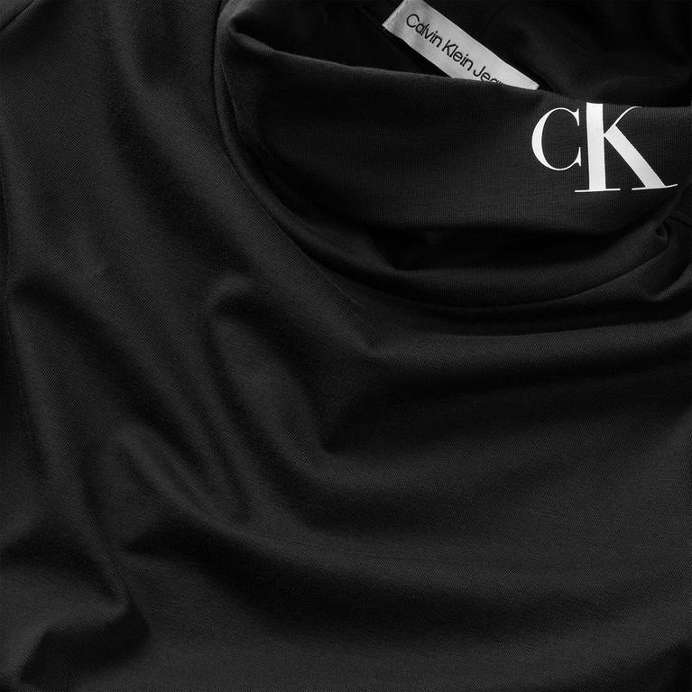 Ck Noir - the strong print T-shirt - Jjvcjason Shirt L s Clean - 3