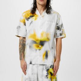 Alexander McQueen Obscured Flower Vacation Shirt