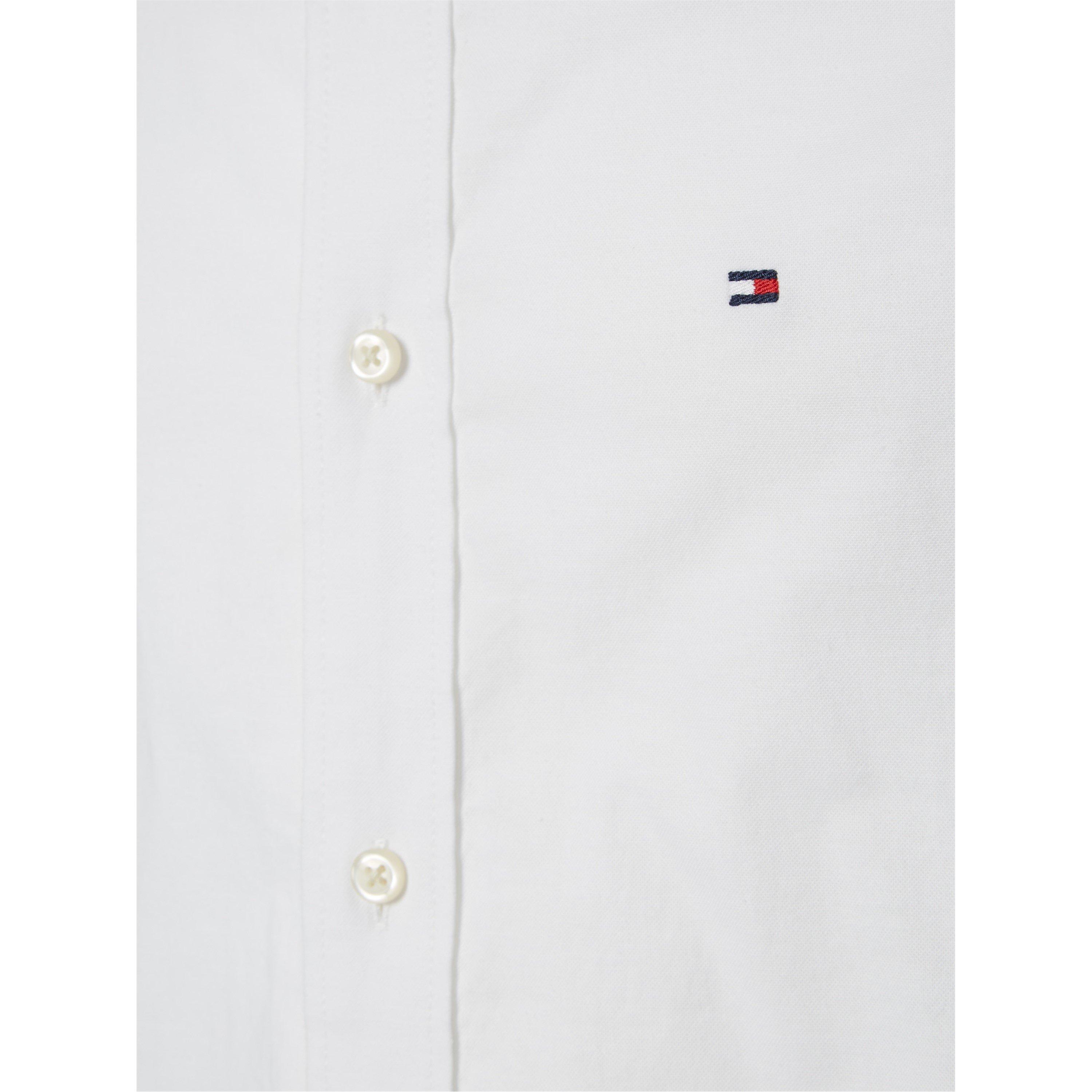 White YBR - Tommy Hilfiger - Short Sleeve Oxford Shirt - 5