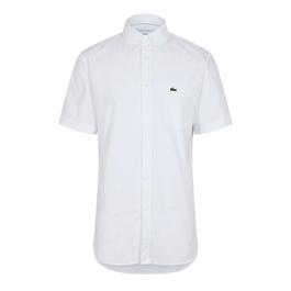 Lacoste Lacoste Short Sleeve Oxford Shirt