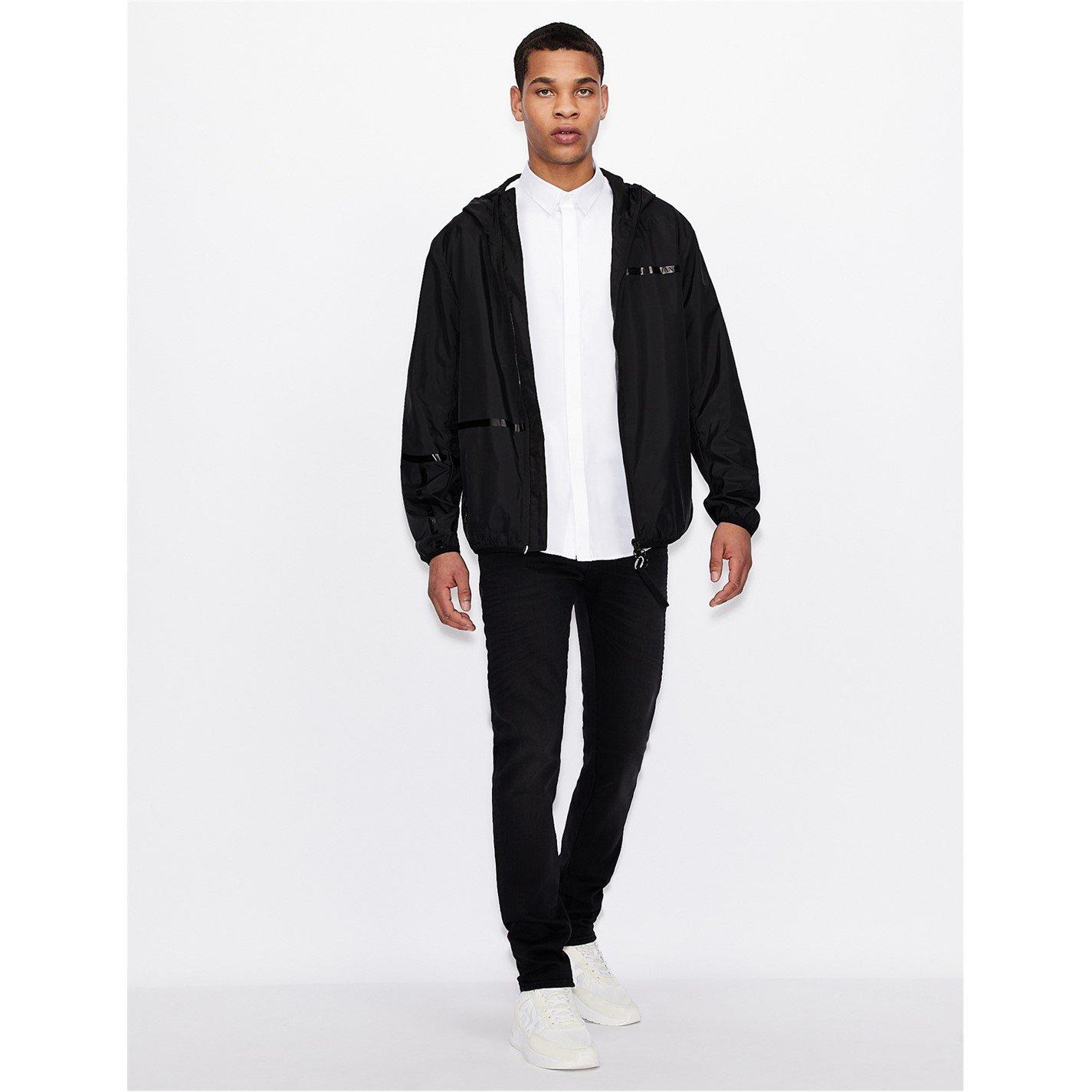 White 0113 - Armani Exchange - Slim Short Sleeve Shirt - 6