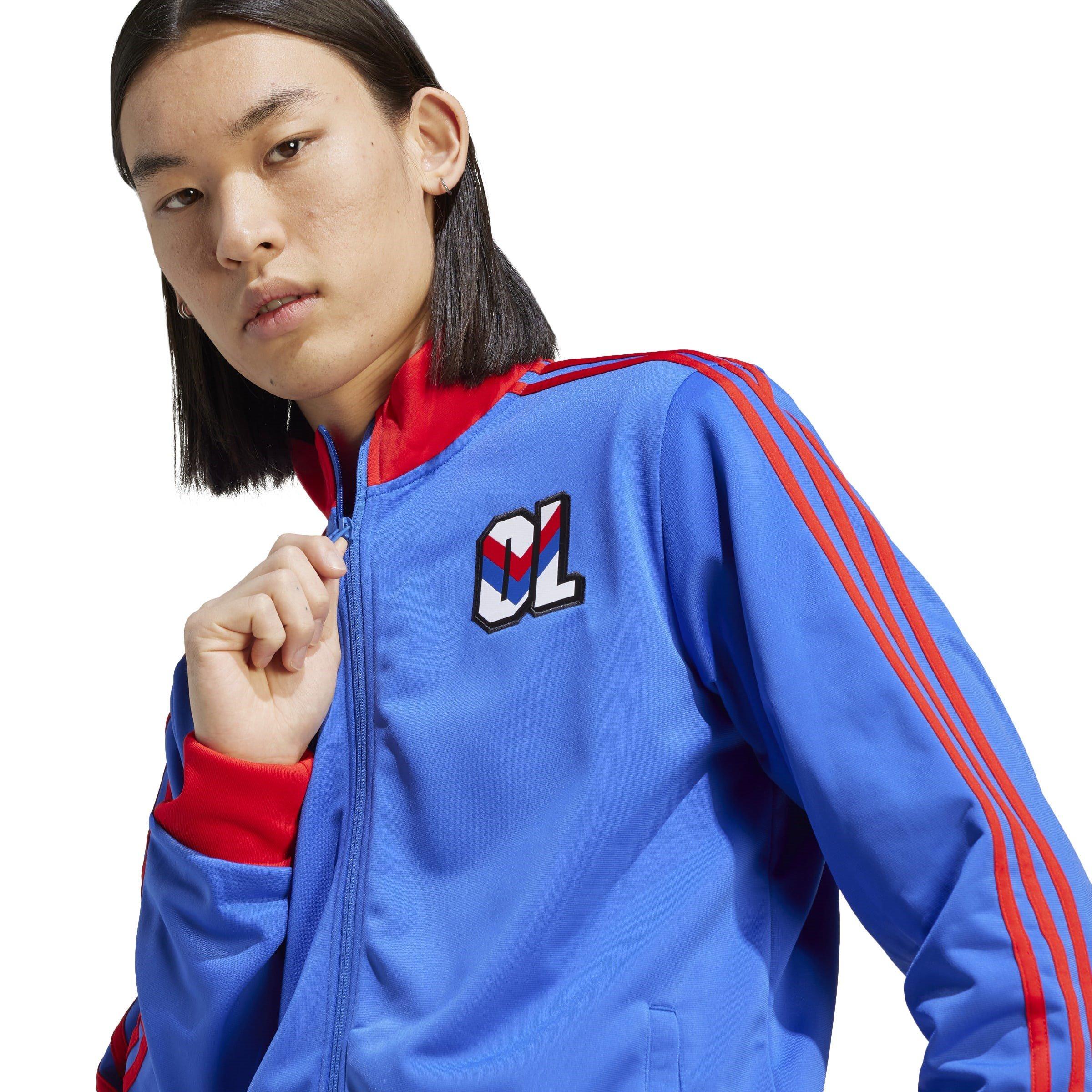 Hallo-Res Blau - adidas - Olympique Lyonnais DNA Track Top 2023 2024 Adults - 5