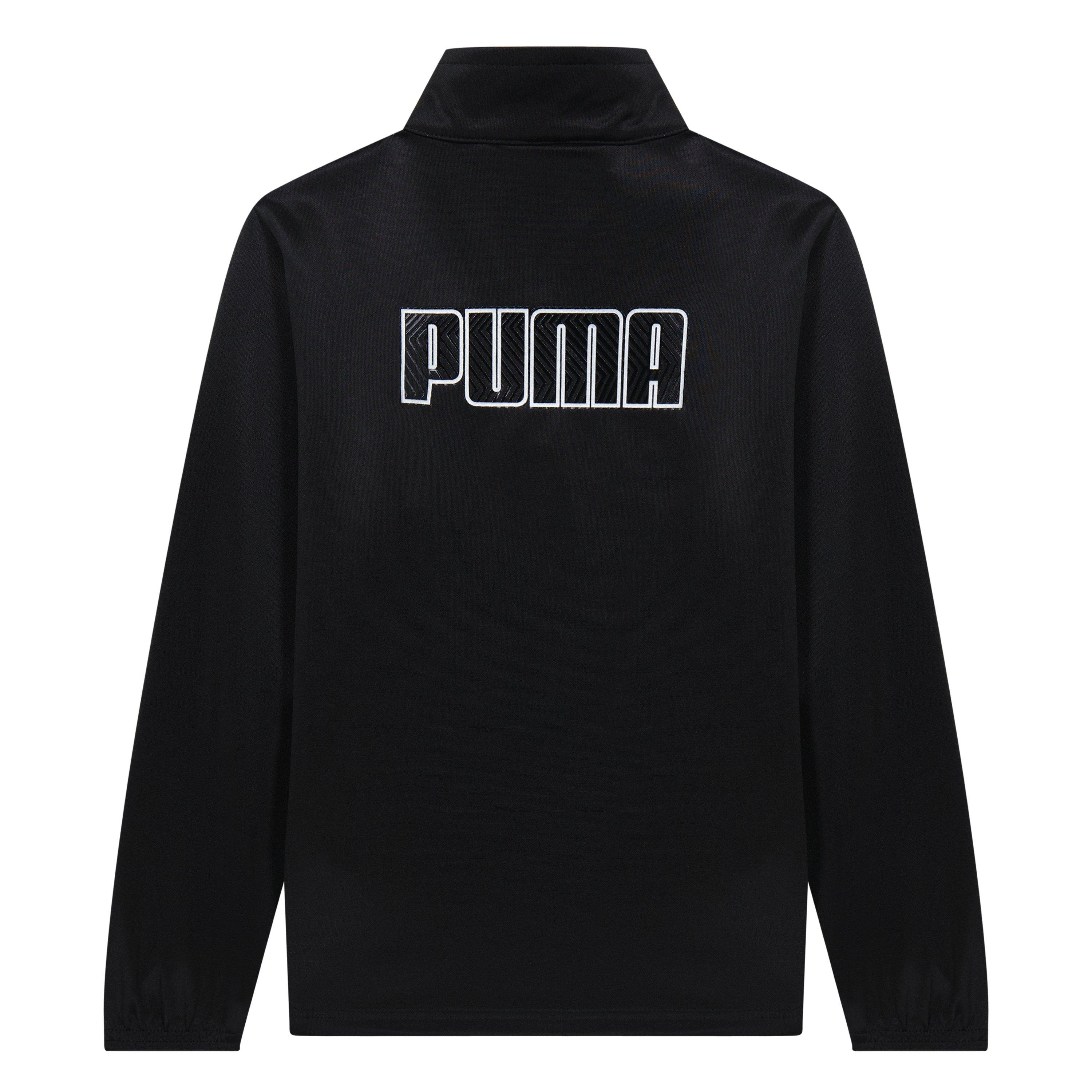 Nero/Giallo - Puma - Finesse Performance Quarter Zip Drill Top Junior - 3