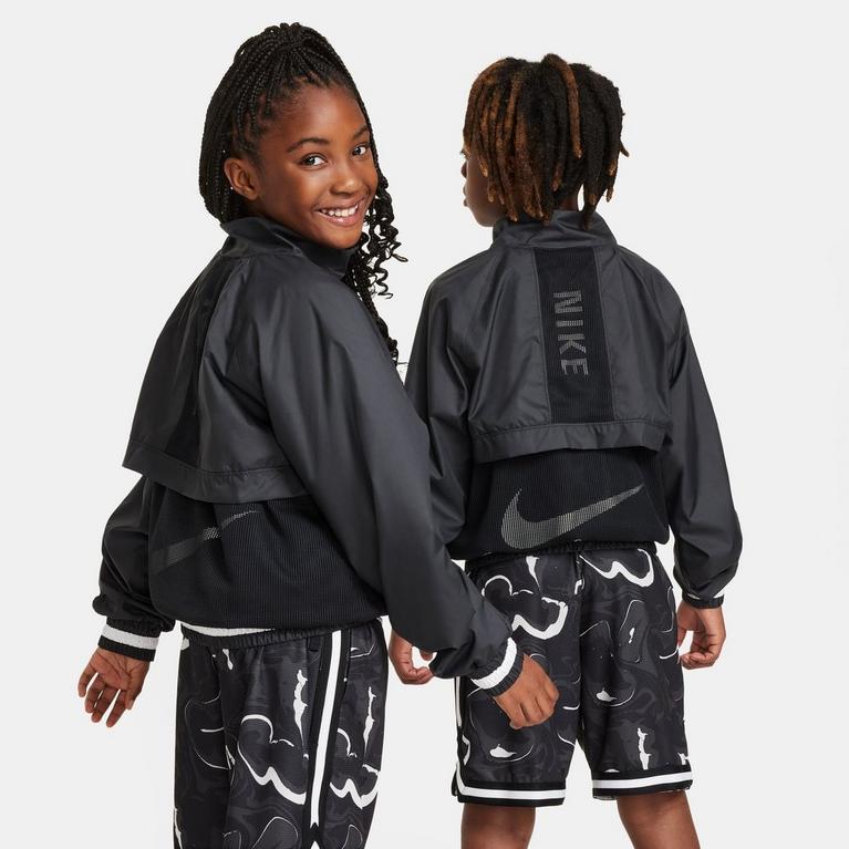 Noir/Blanc - Nike - Repel Big Kids' (Boys') Long-Sleeve 1/2-Zip Jacket - 5