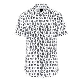 Armani Exchange All Over Logo Short Sleeve Shirt