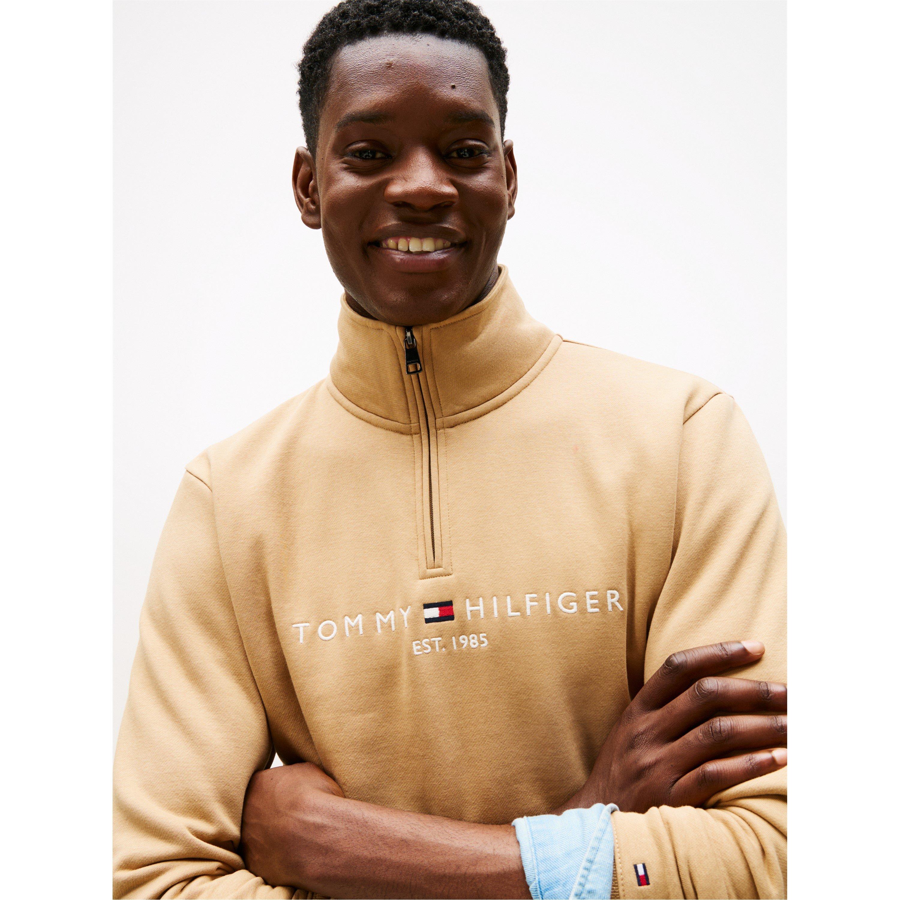 Camel GV7 - Tommy Hilfiger - Logo Mockneck Sweatshirt - 5