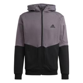 adidas Essentials For Gameday Fleece Full-Zip Hoodie Mens Training Jacket