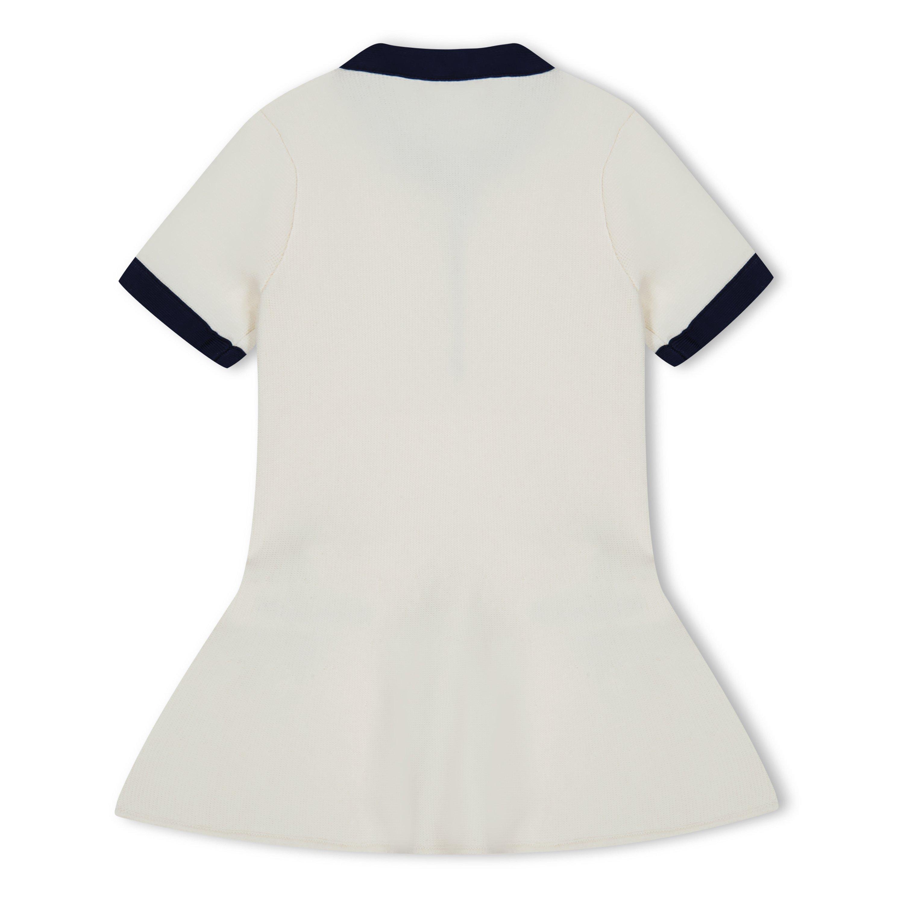 Cream - Self Portrait - Kids' Knitted Jumper Dress - 2