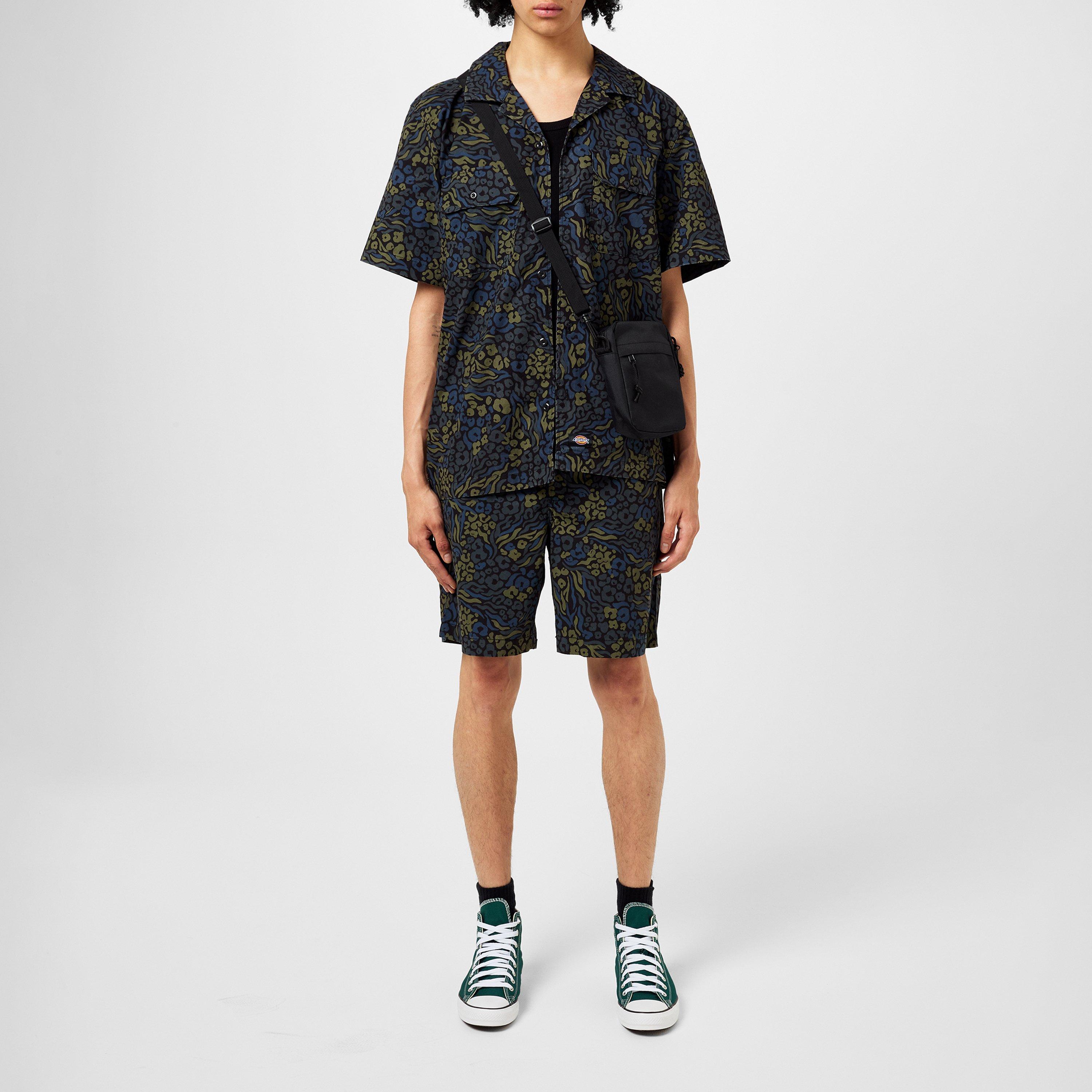 Camo J461 - Dickies - Men's Saltville Short-Sleeve Patterned Shirt - 4