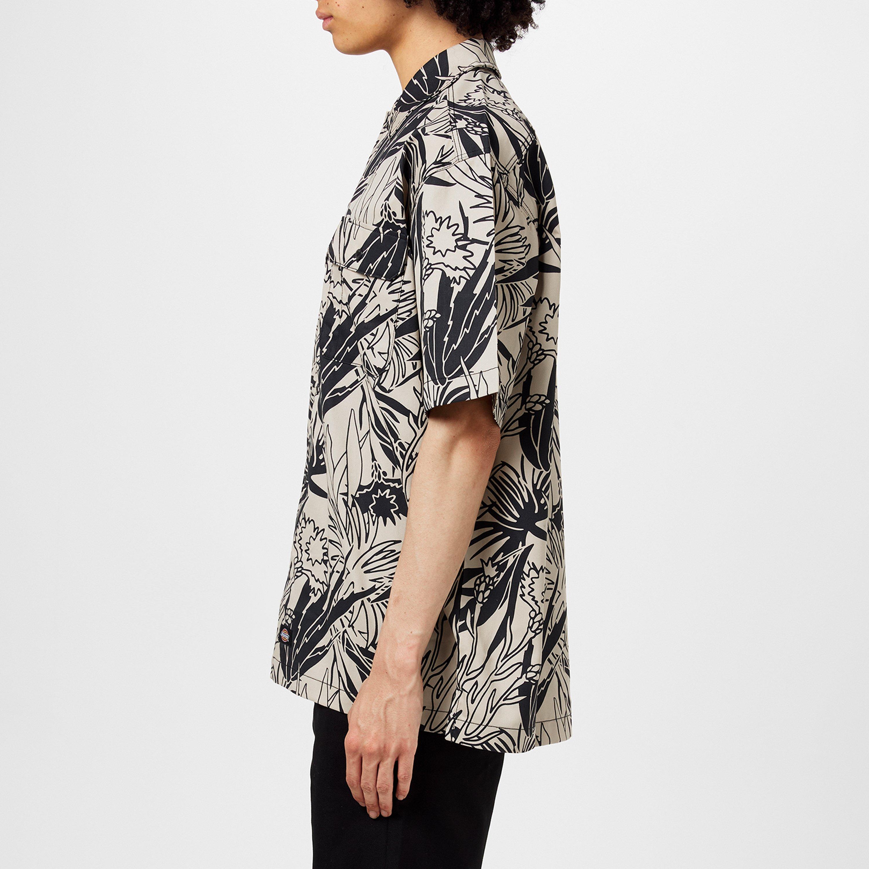 Desert J451 - Dickies - Men's Meadows Short-Sleeve Patterned Shirt - 2