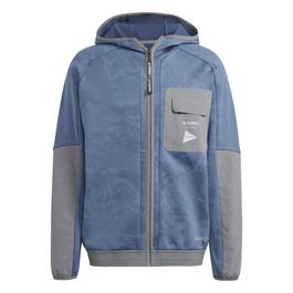 adidas Terrex + and Wander Fleece Jacket Mens