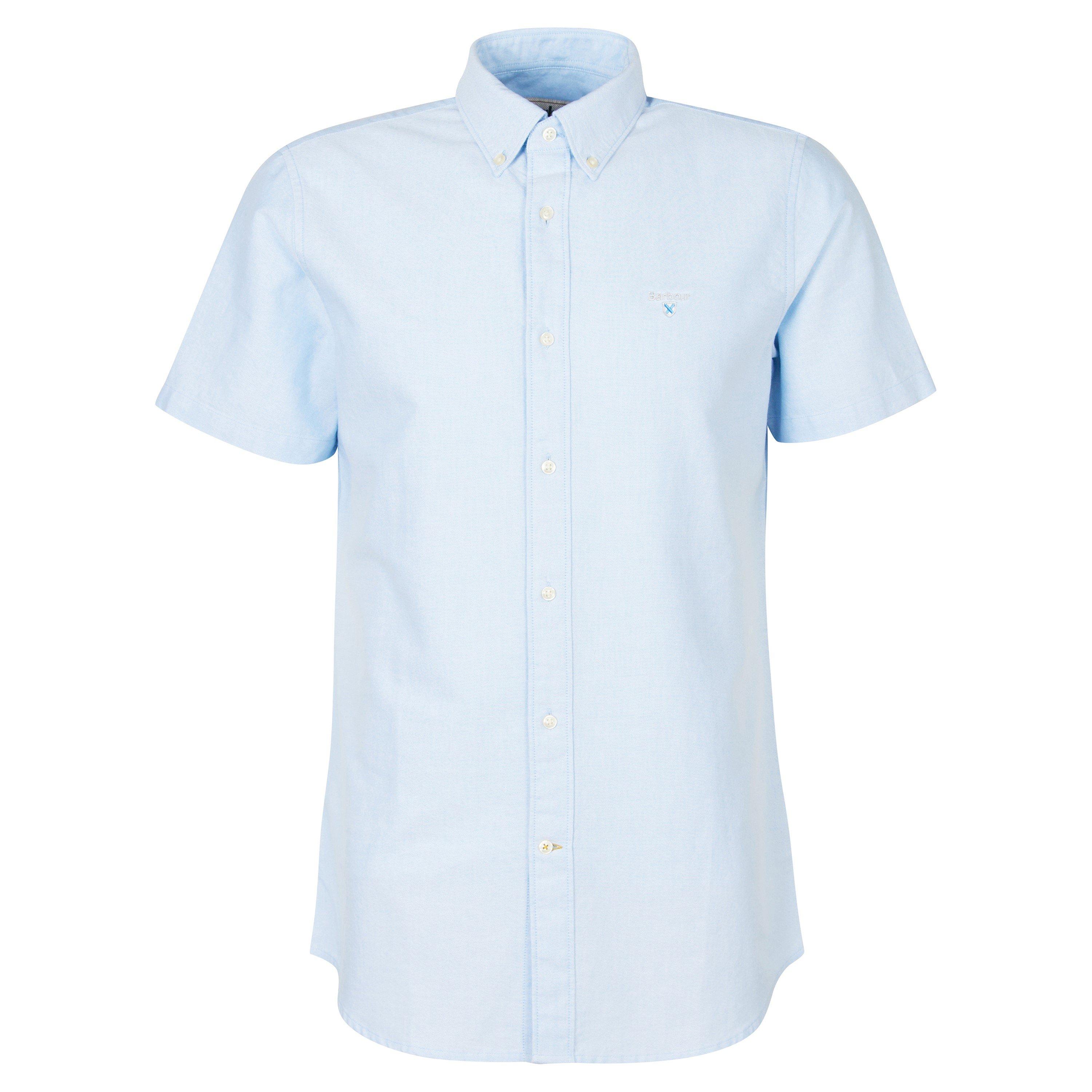 Sky BL32 - Barbour - Oxford Short Sleeve Tailored Shirt - 1