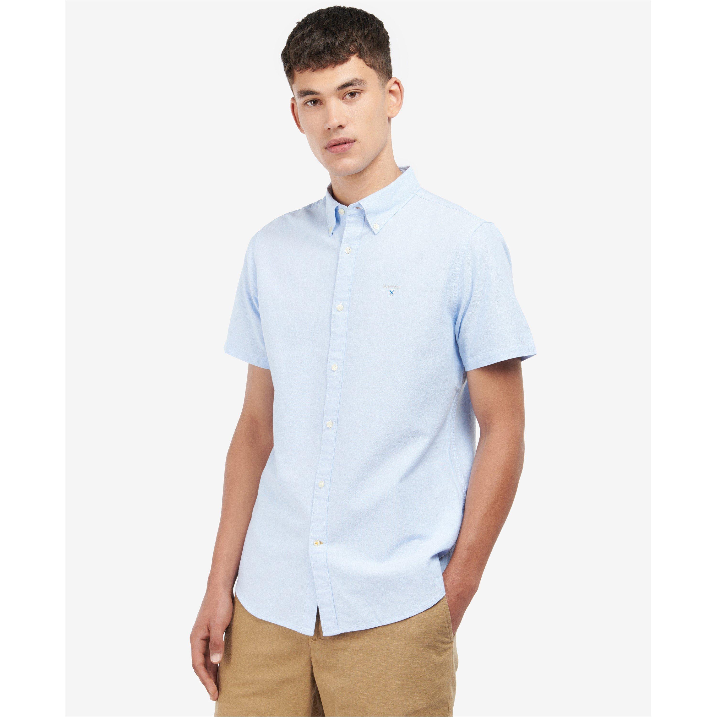 Sky BL32 - Barbour - Oxford Short Sleeve Tailored Shirt - 2