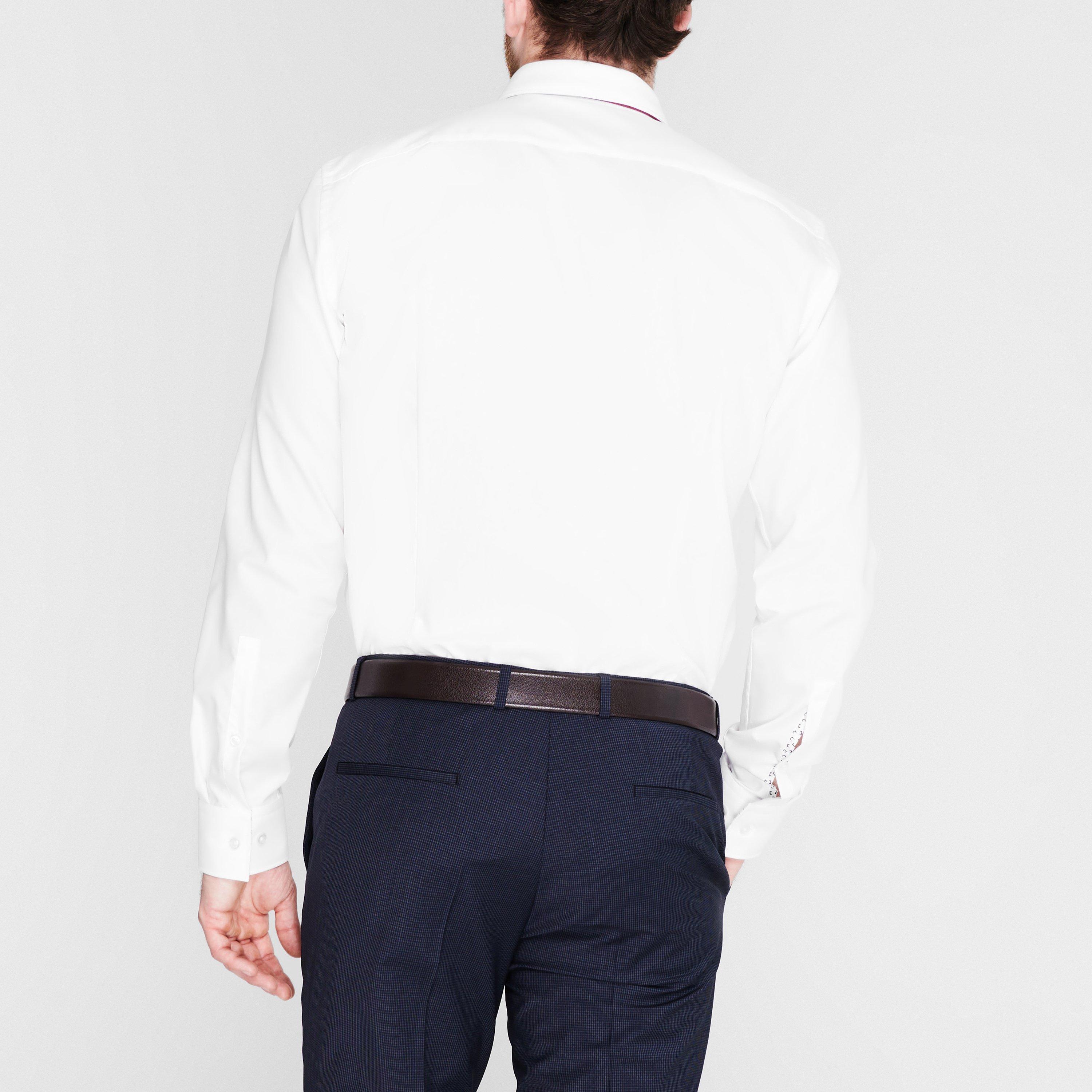 White 199 - Hugo - Koey Poplin Shirt - 4