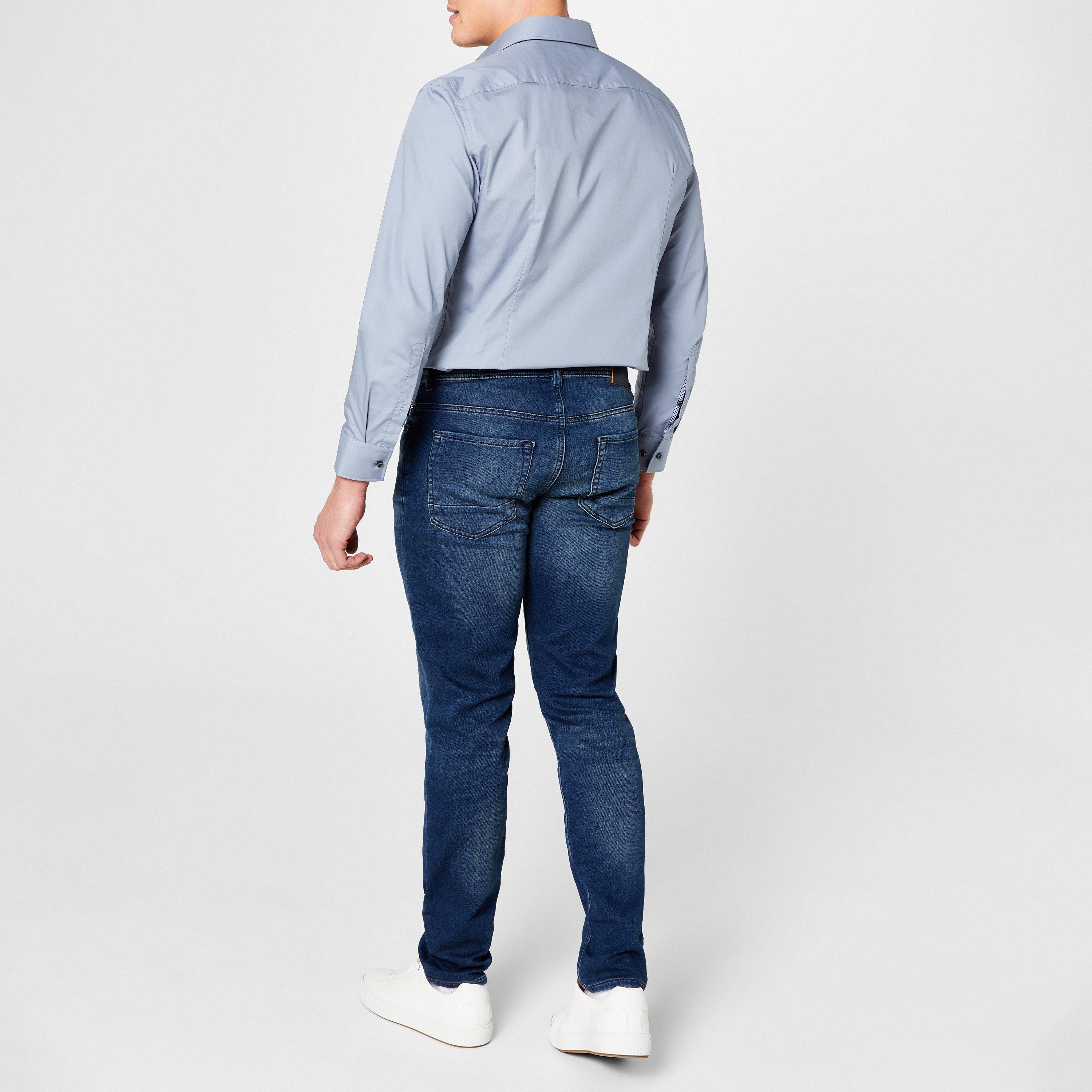 Light Grey 430 - Hugo - Koey Poplin Shirt - 4