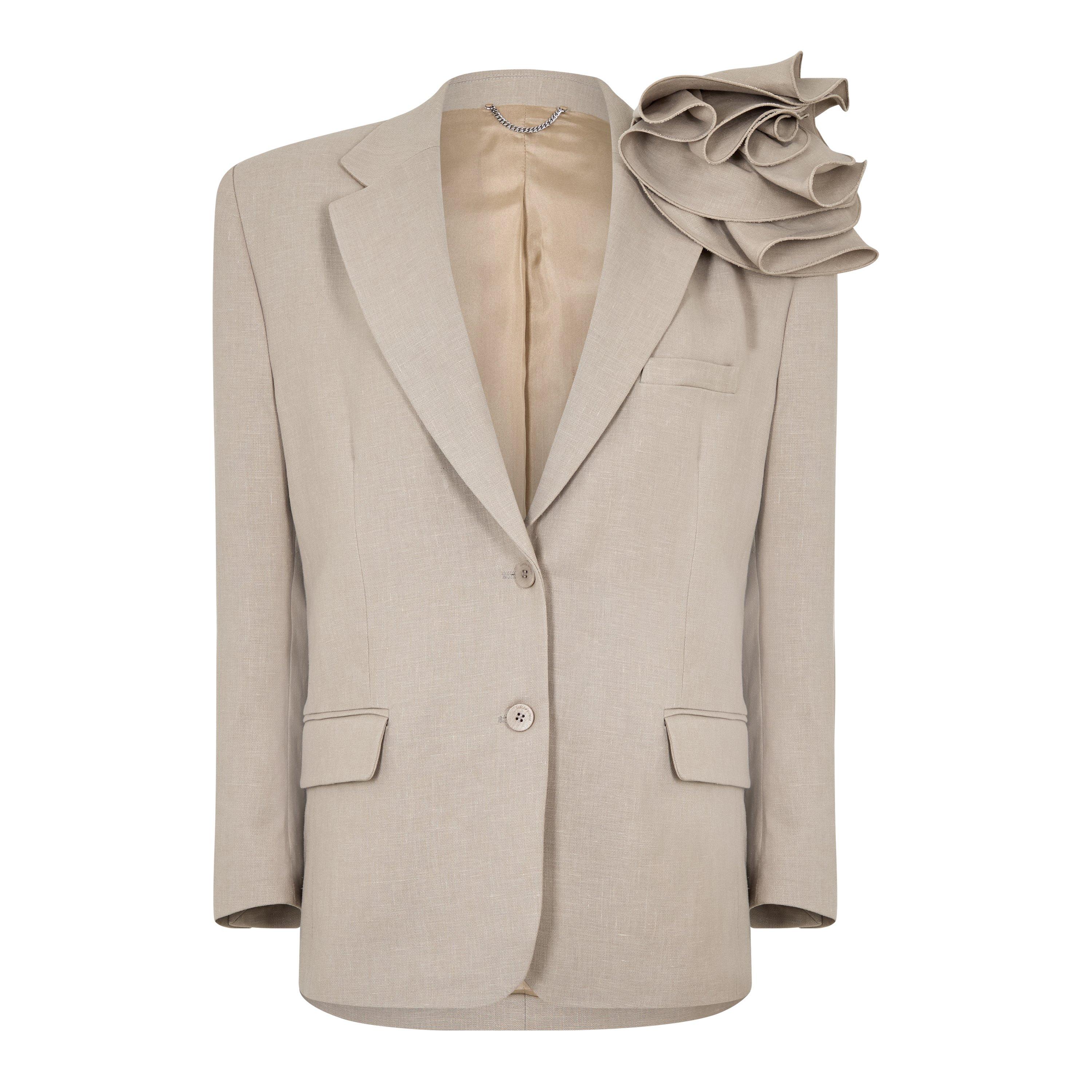 Beige - Magda Butrym - Women's Blazer 04 - 1