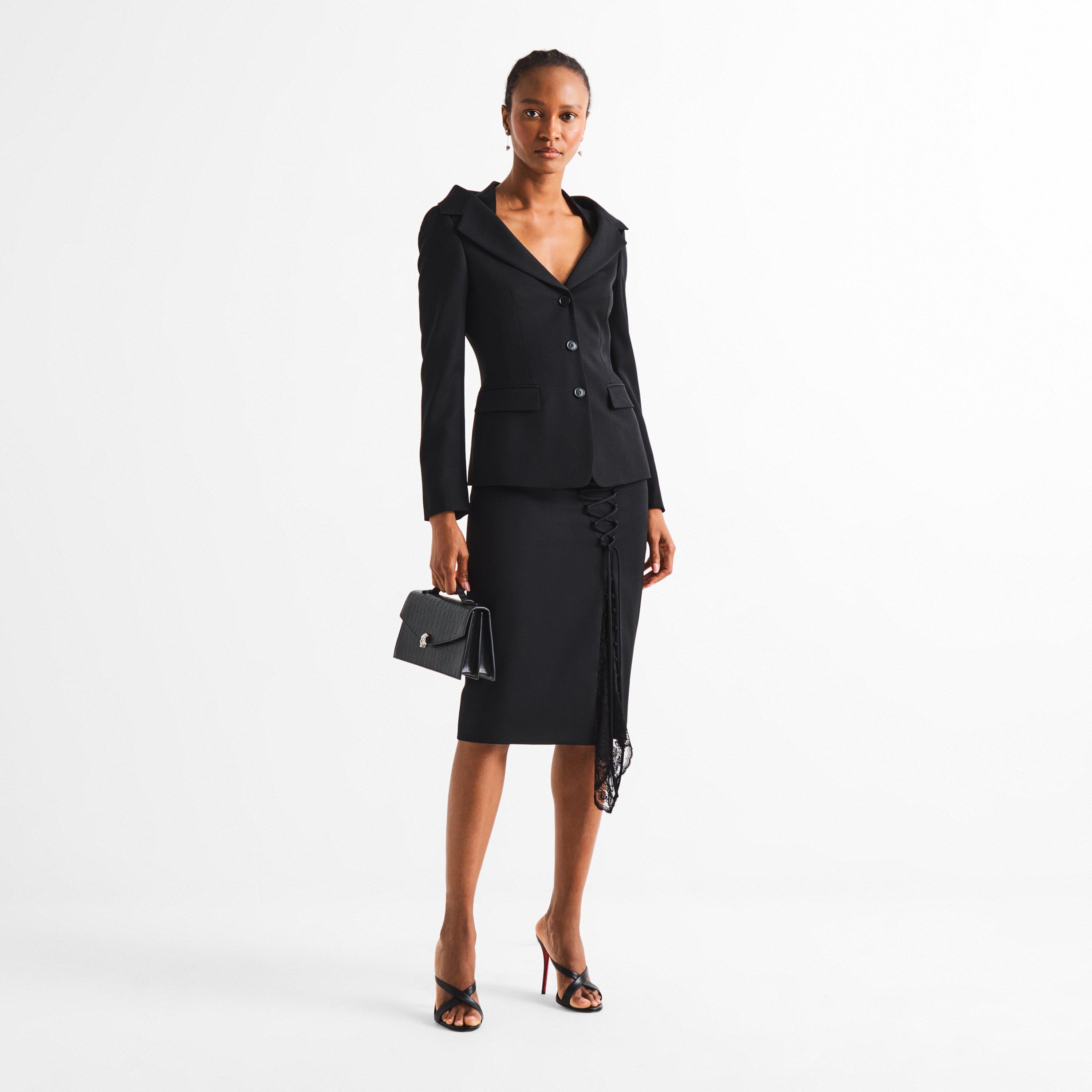 Black - Alexander McQueen - Alex Off Shd Harness Ld63 - 7