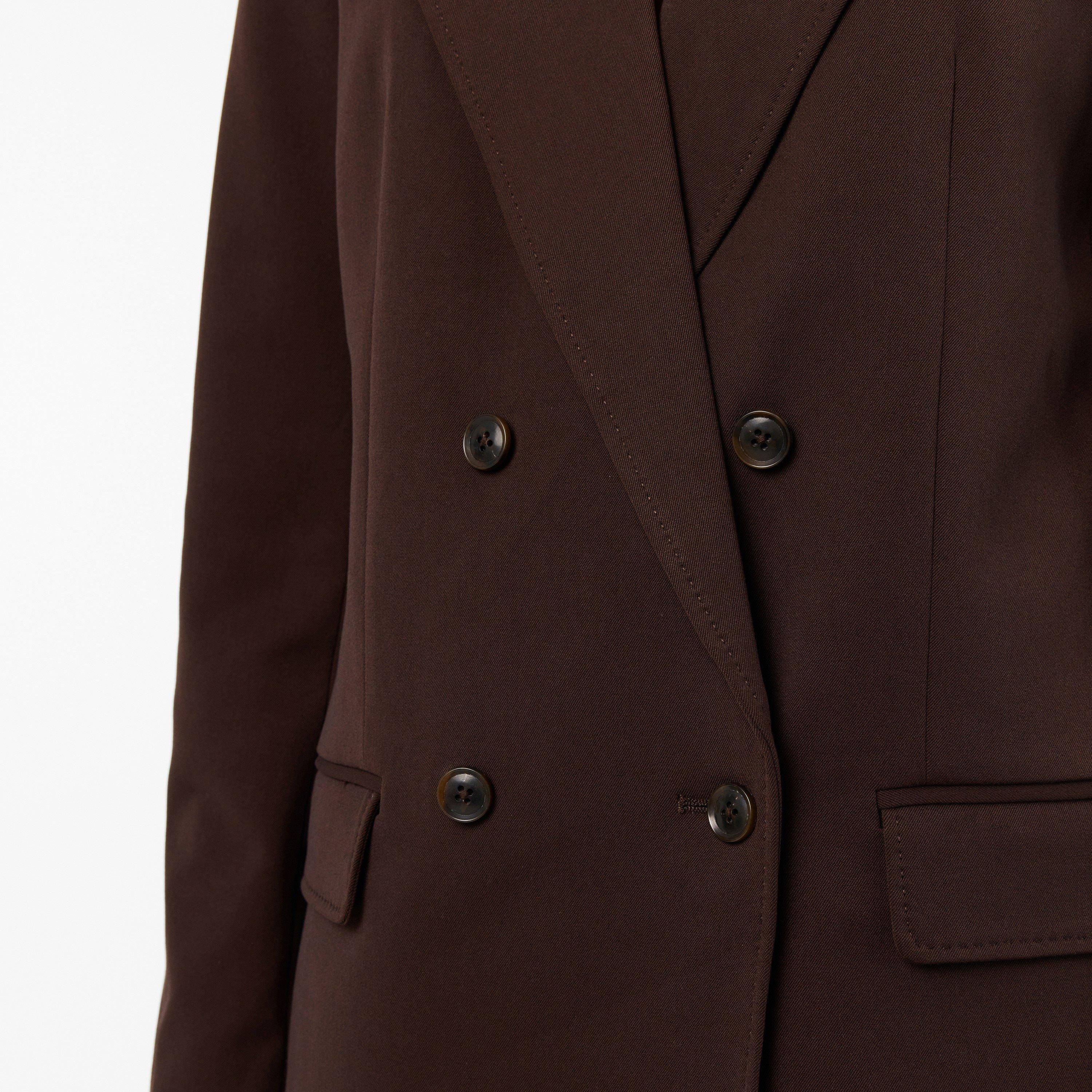 dark chocolate - Good American - Women's Double Breasted Blazer - 5