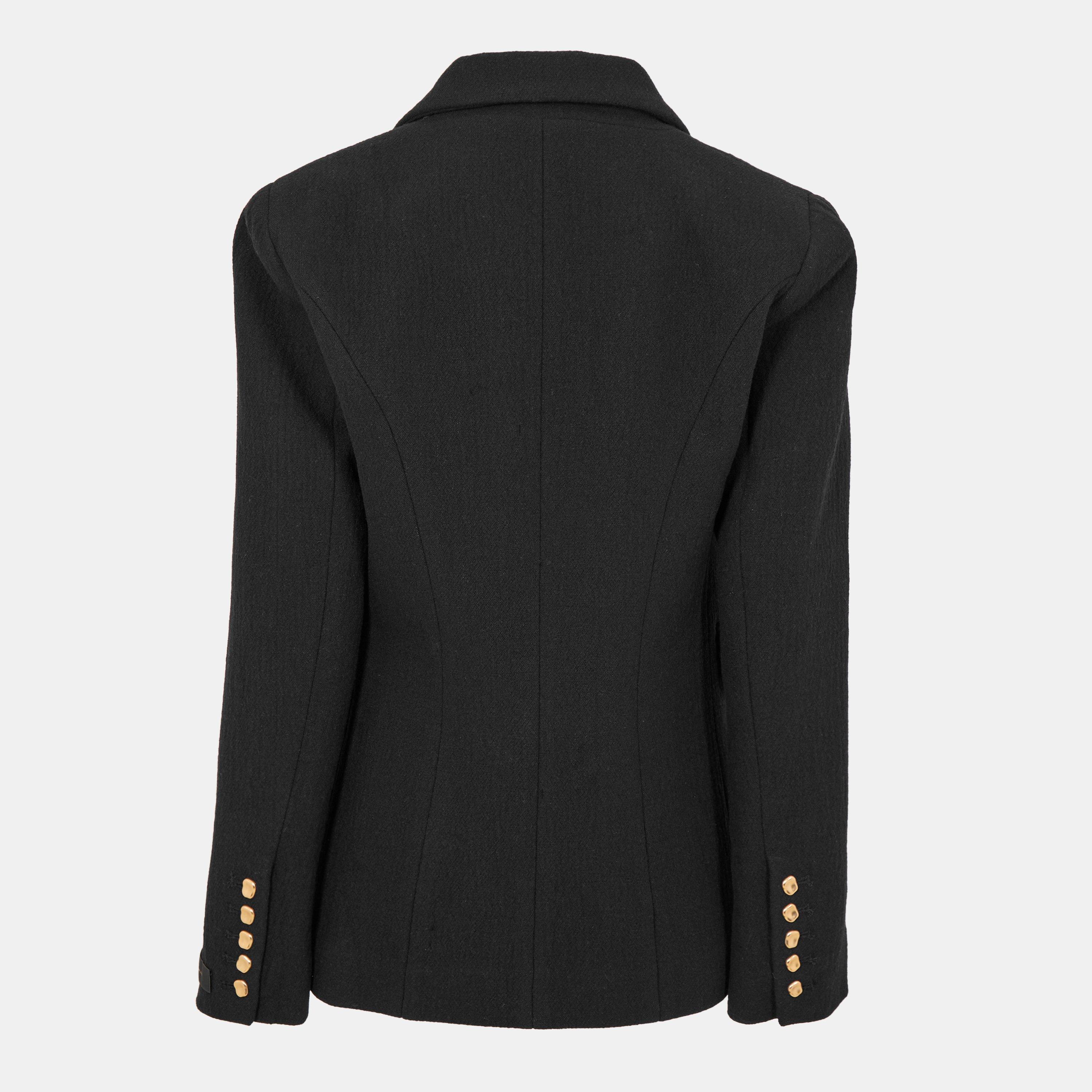 Black - Donna Karan - Women's DKaran Structured Tailored Blazer - 2