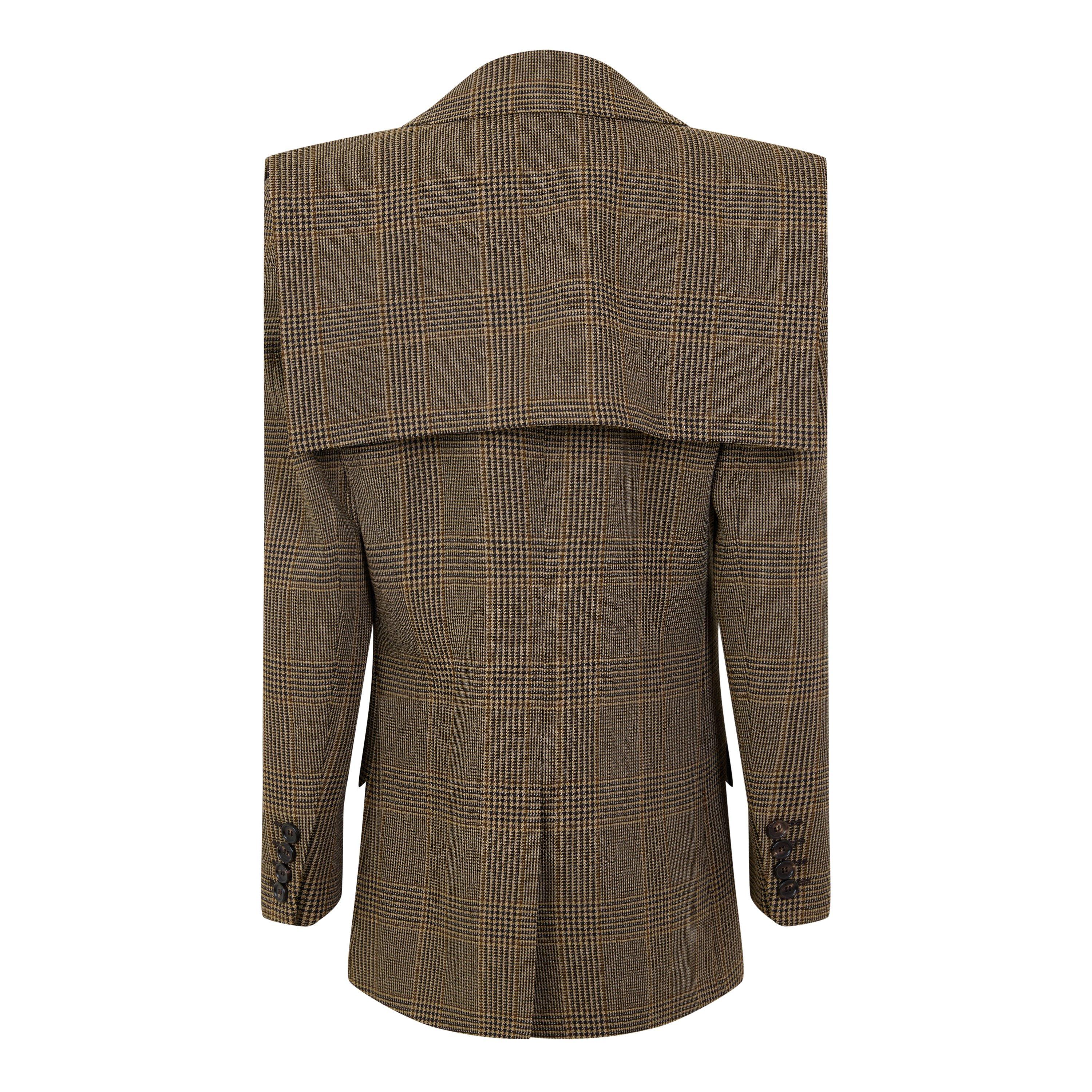 Brown Black - Chloe - Chloe POW Blazer Ld64 - 2