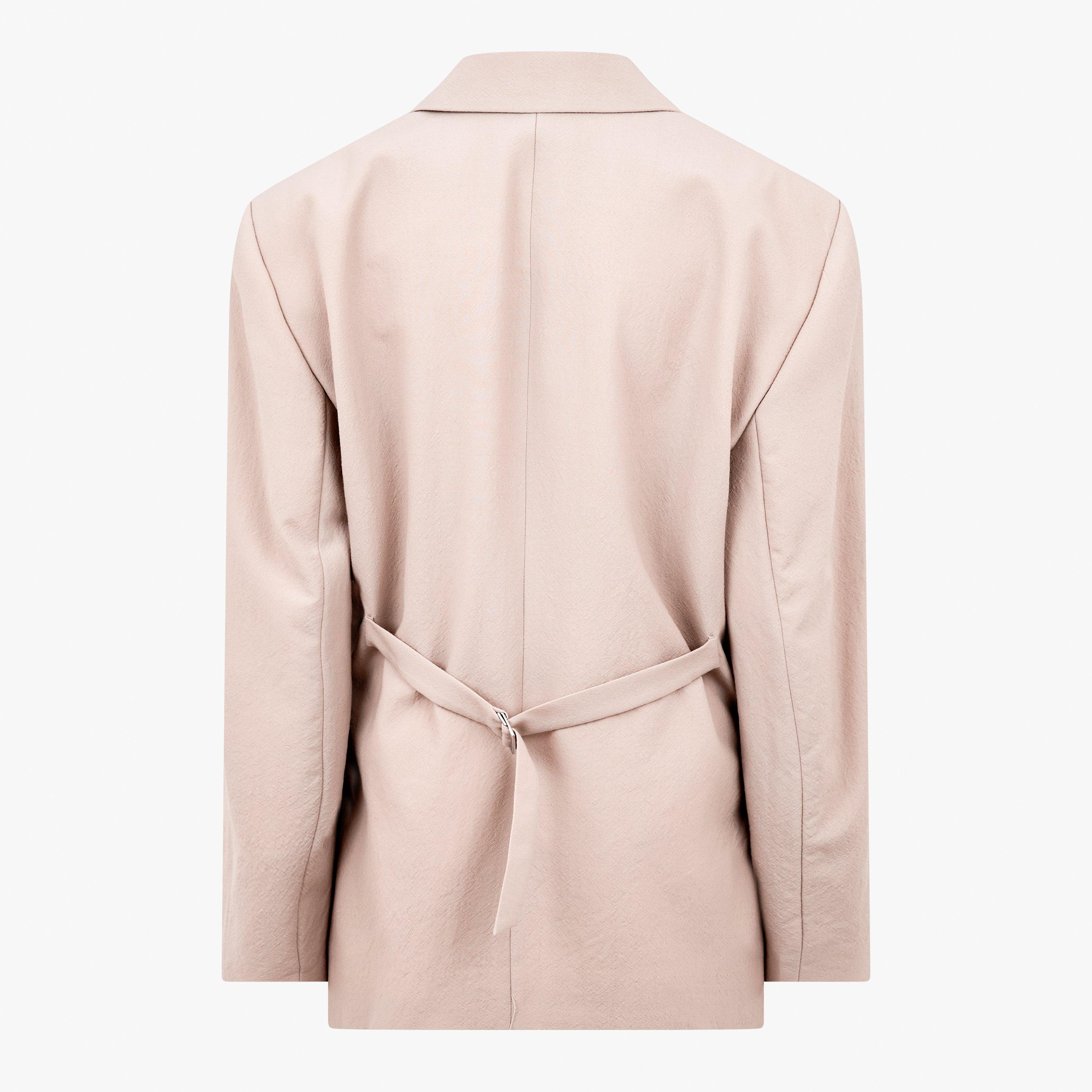 Beige - Magda Butrym - Women's Sharp Tailoring Tailored Fit Blazer - 2