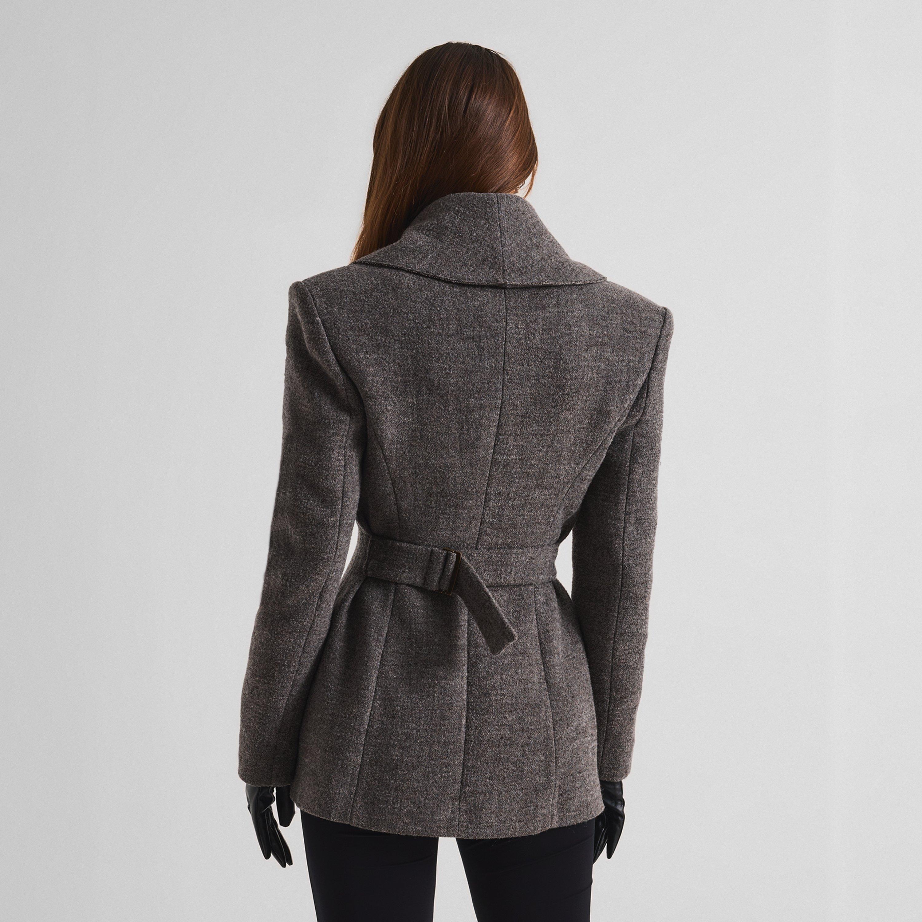 Grey - Magda Butrym - Women's 04 Wool Blazer - 4