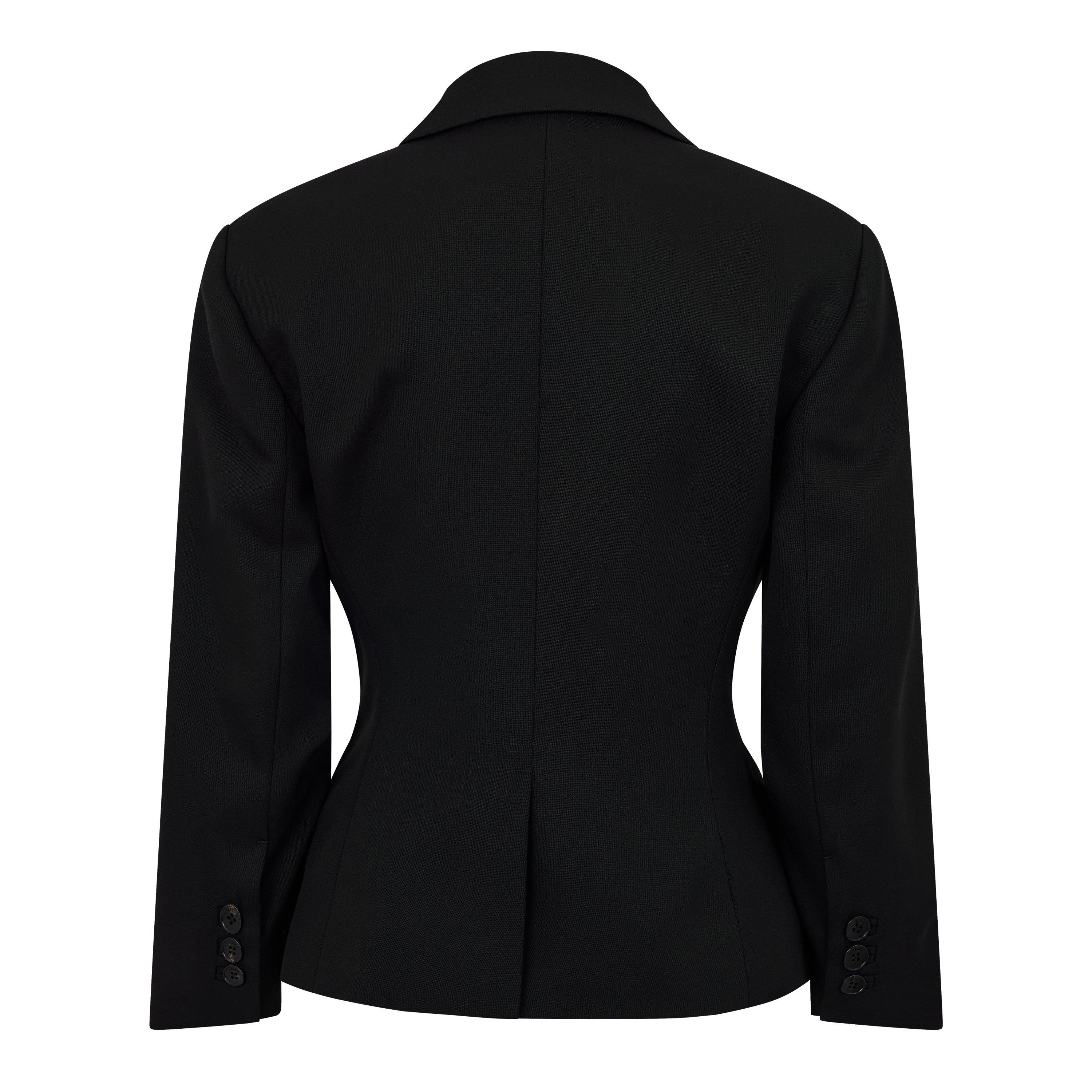 Black - Versace - Versace Wool Jacket Ld62 - 2