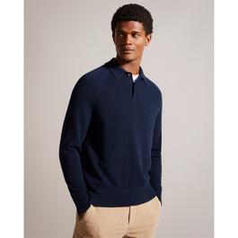 Ted Baker Long Sleeve Polo Shirt