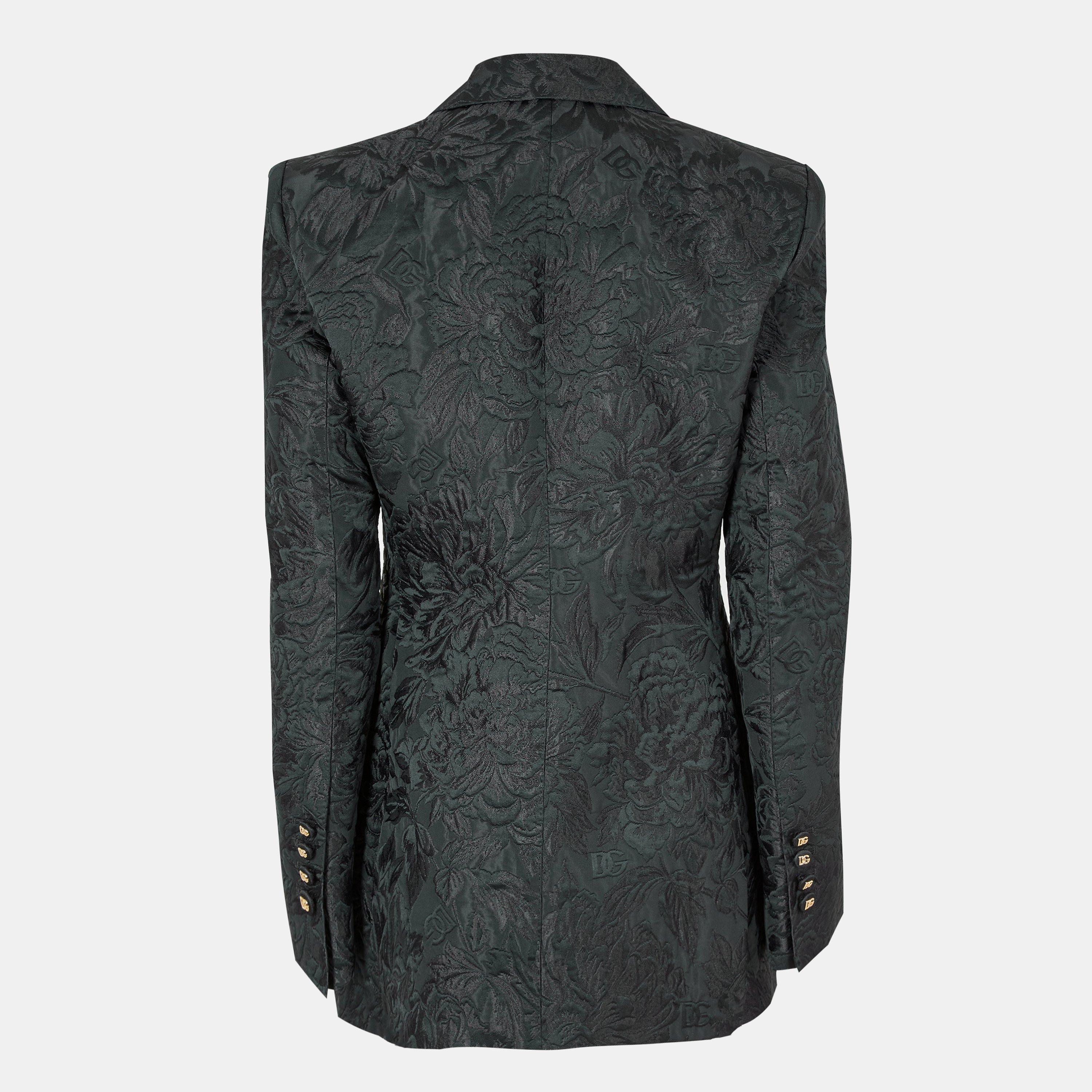 Nero - Dolce and Gabbana - Women's Dolce & Gabbana Structured Italian Craftsmanship Blazer - 2