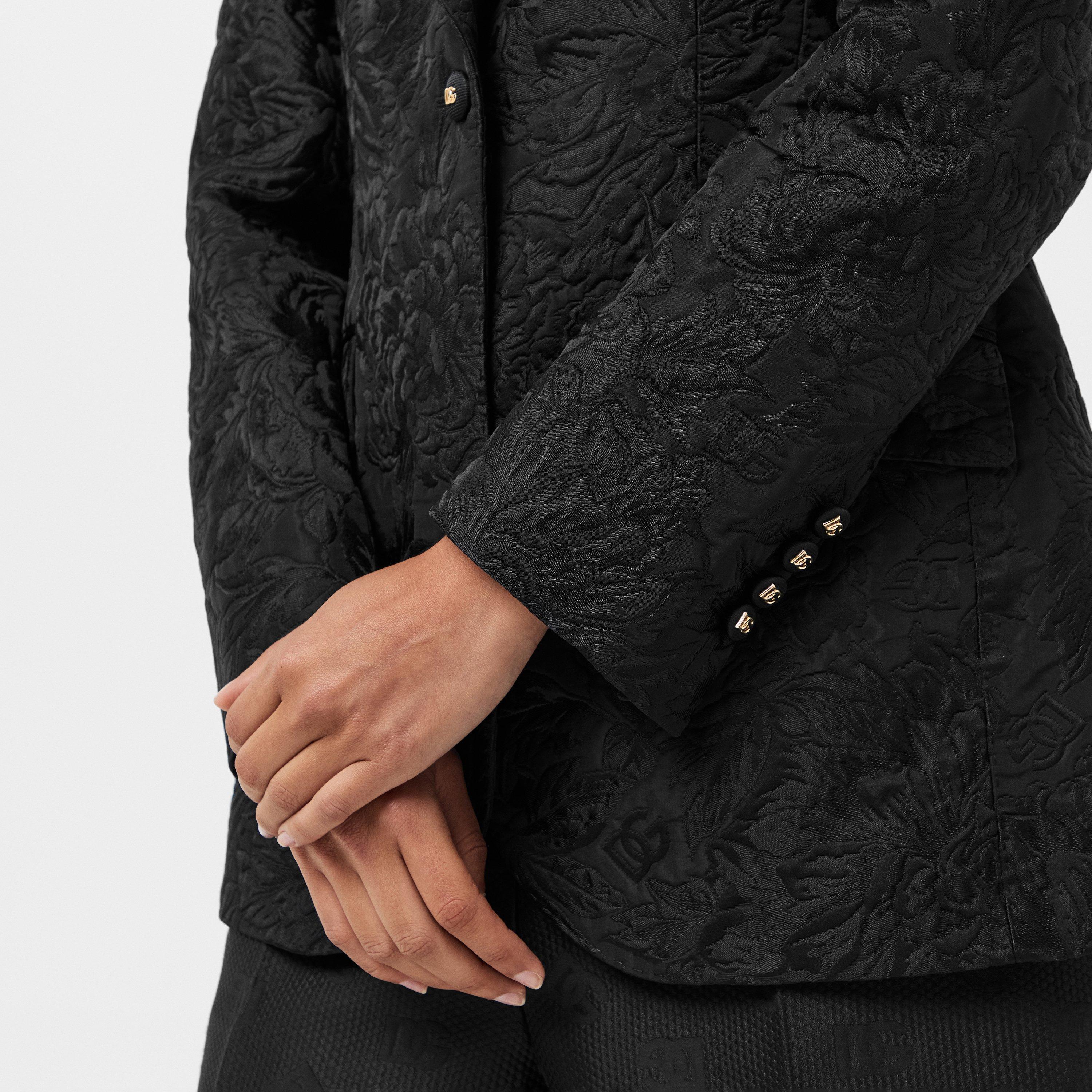 Nero - Dolce and Gabbana - Women's Dolce & Gabbana Structured Italian Craftsmanship Blazer - 5