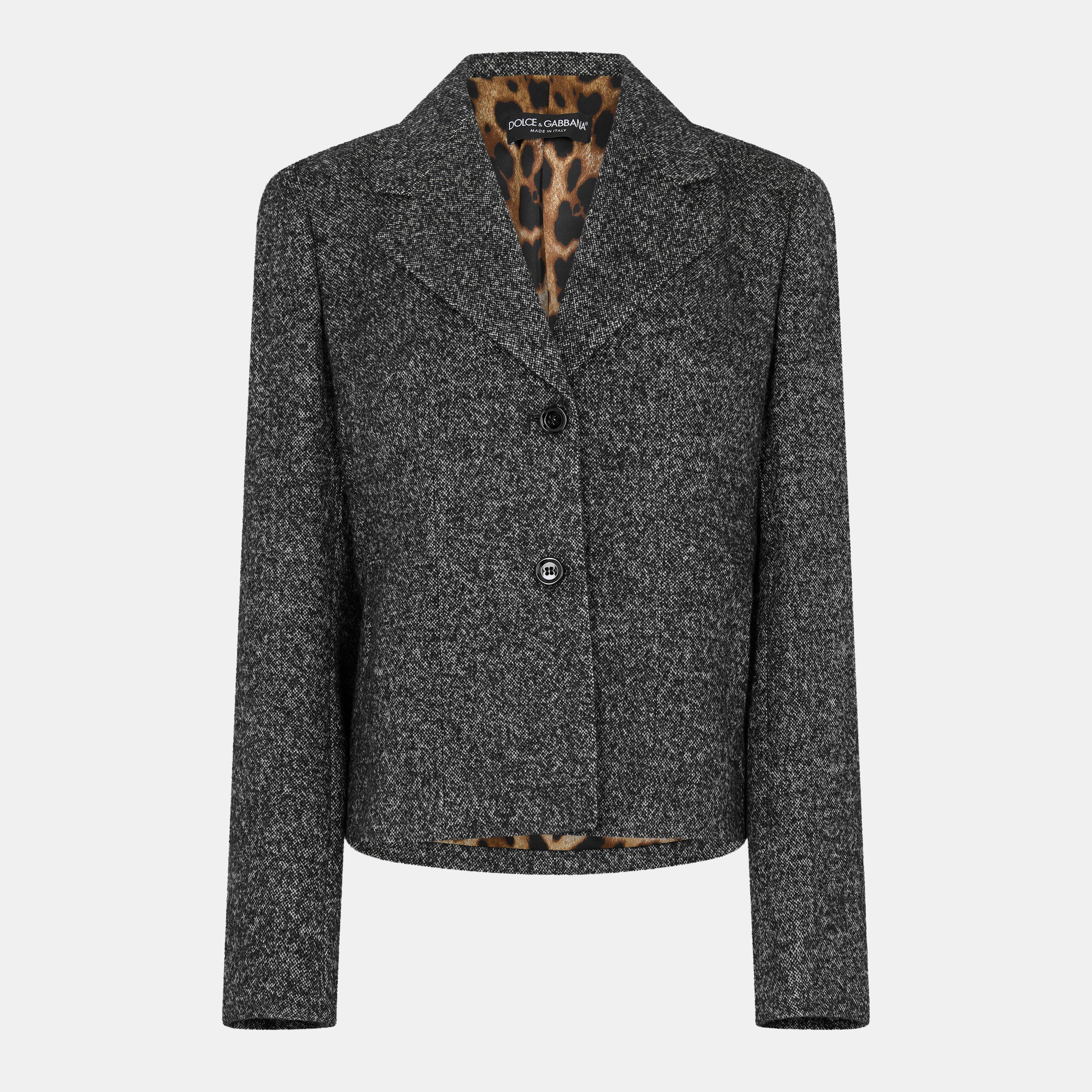 Fantasia - Dolce and Gabbana - Women's Structured Shoulder Blazer - 1
