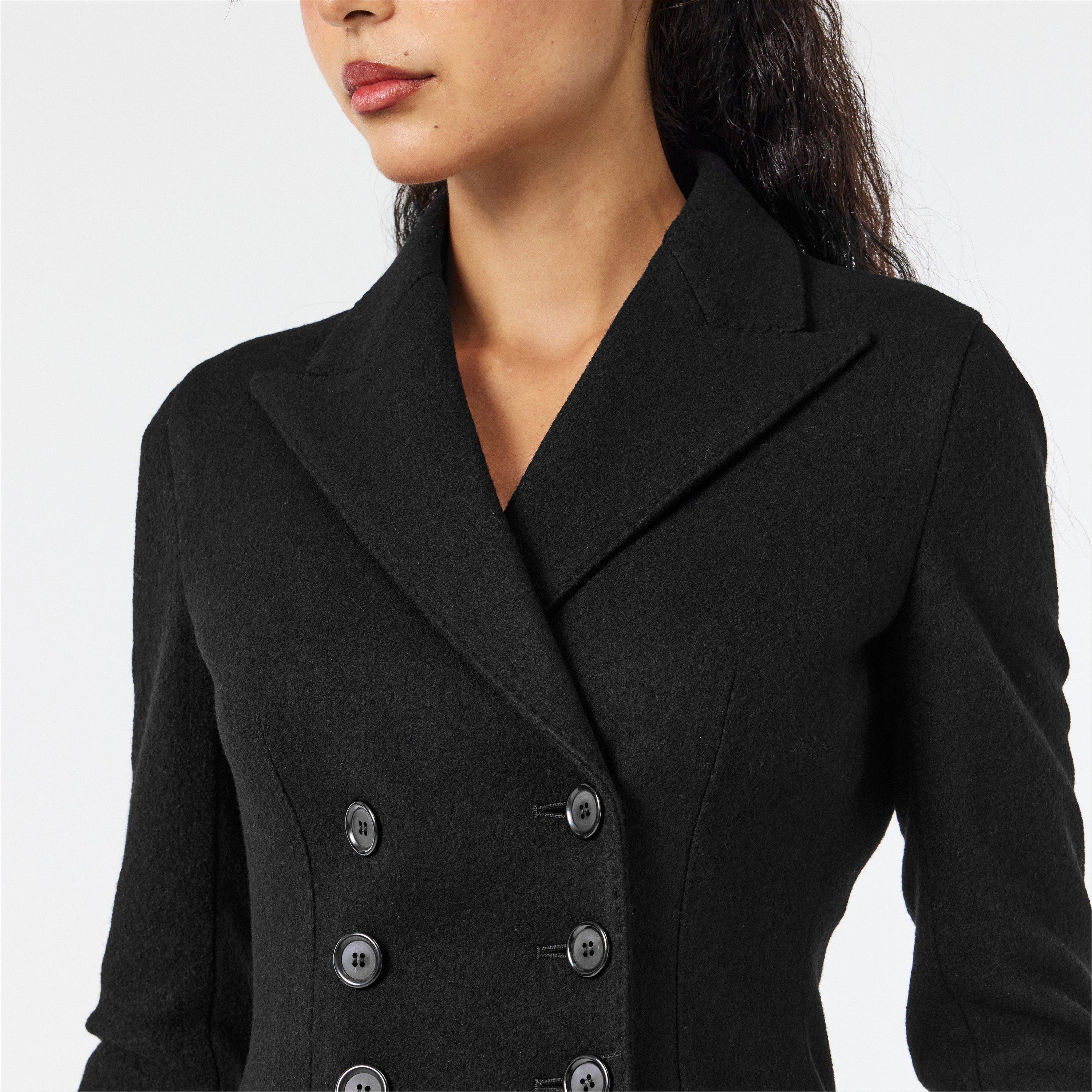 Nero - Dolce and Gabbana - Women's Structured Single-Breasted Blazer - 5