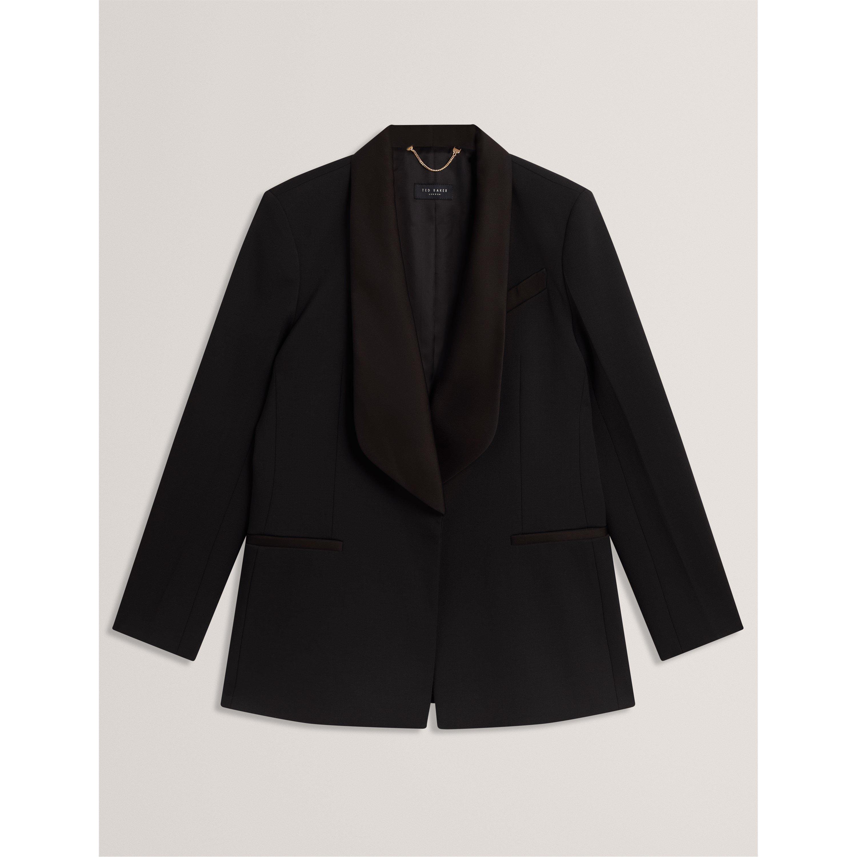 Black - Ted Baker - Women's Relaxed Blazer - 1