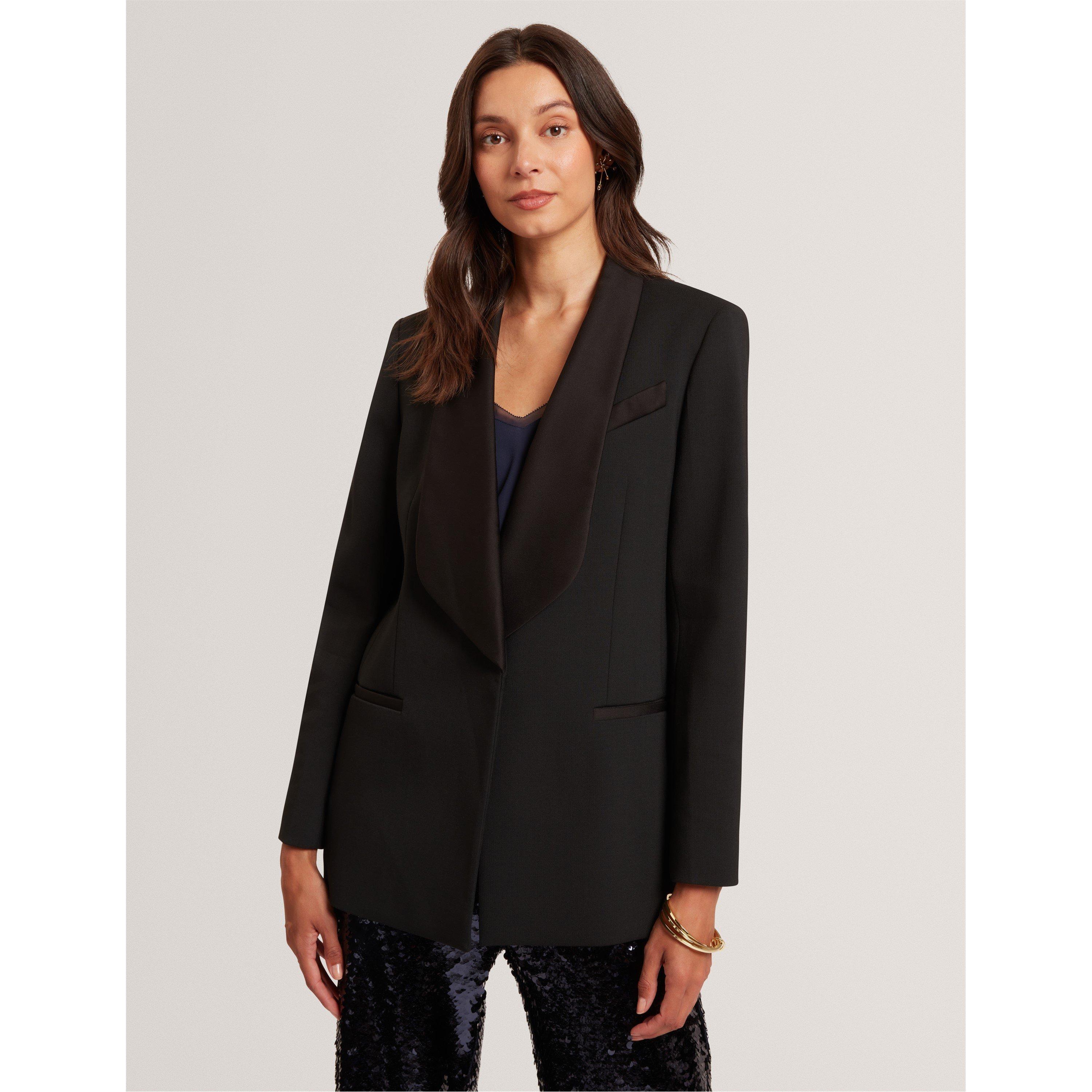 Schwarz - Ted Baker - Women's Relaxed Blazer - 2