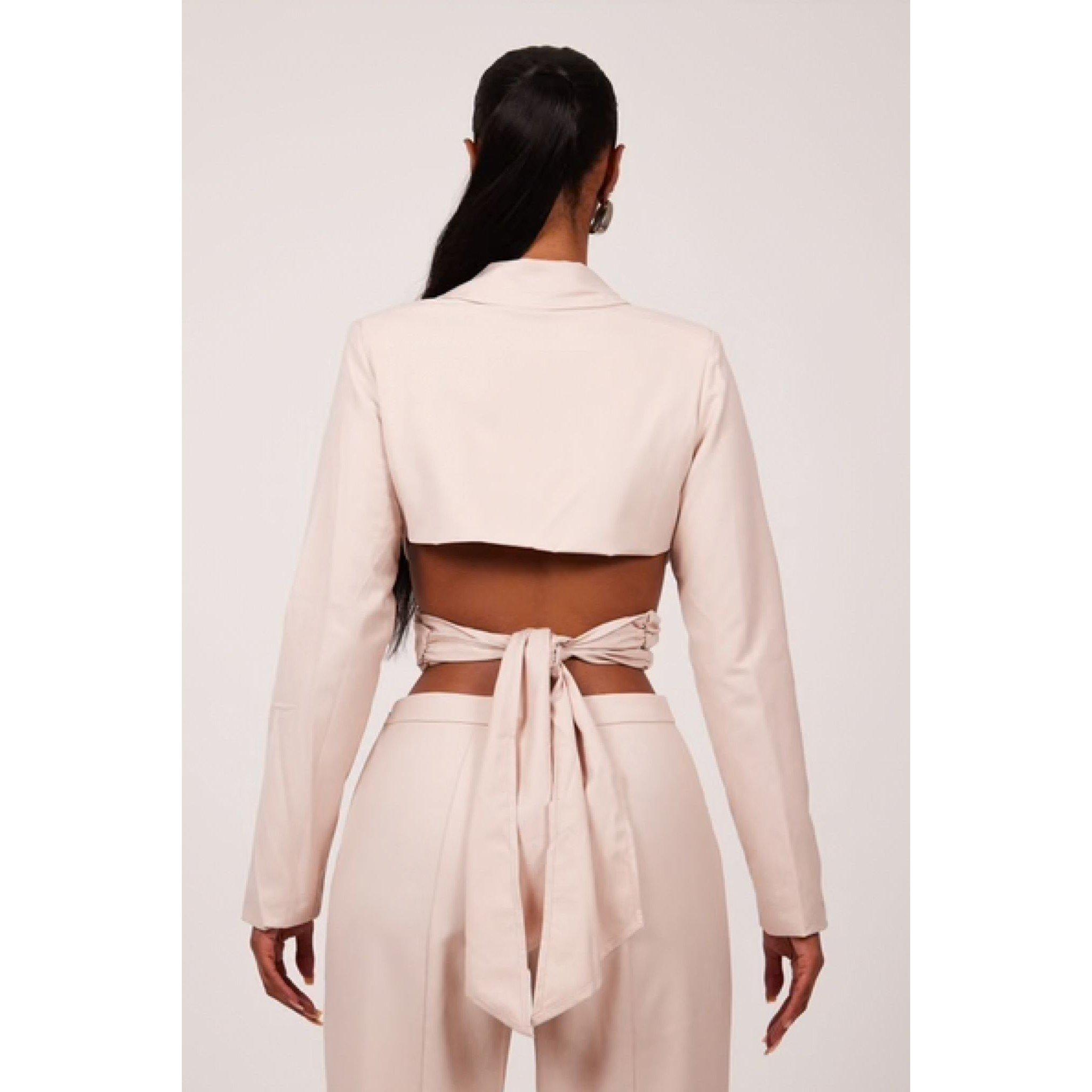 Pink Nude - Mars The Label - MTL The Thea Blazer Ld99 - 3
