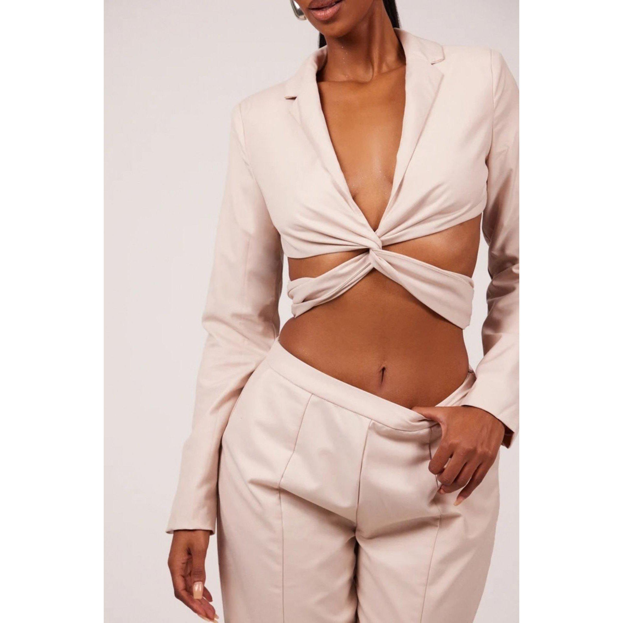 Pink Nude - Mars The Label - MTL The Thea Blazer Ld99 - 4