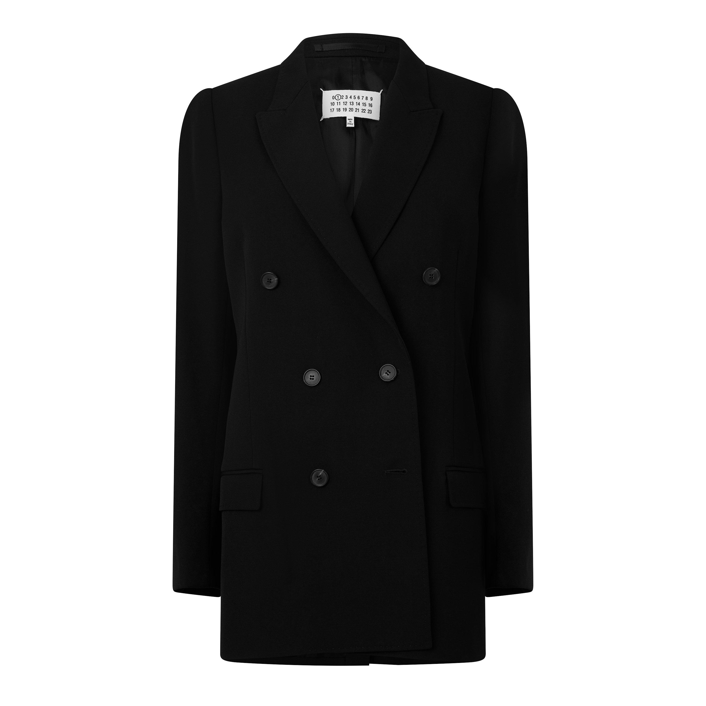 Maison Margiela Wool Blazer - Female - Blazers - Black - Xs - Jackets - Image 2