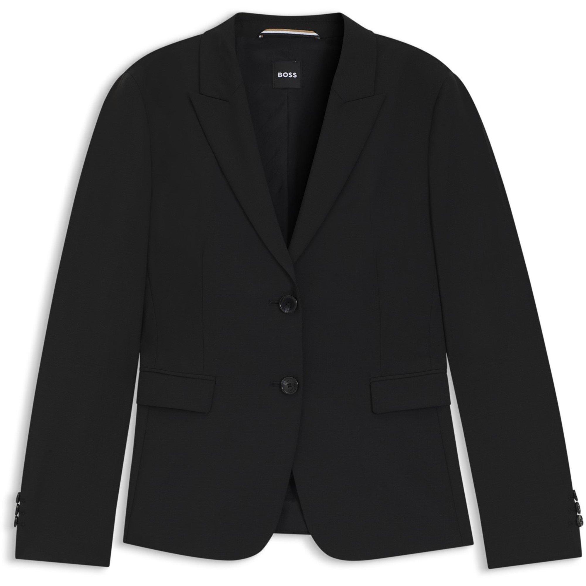 Boss Women's Juleah Blazer - Black - 8 (S)
