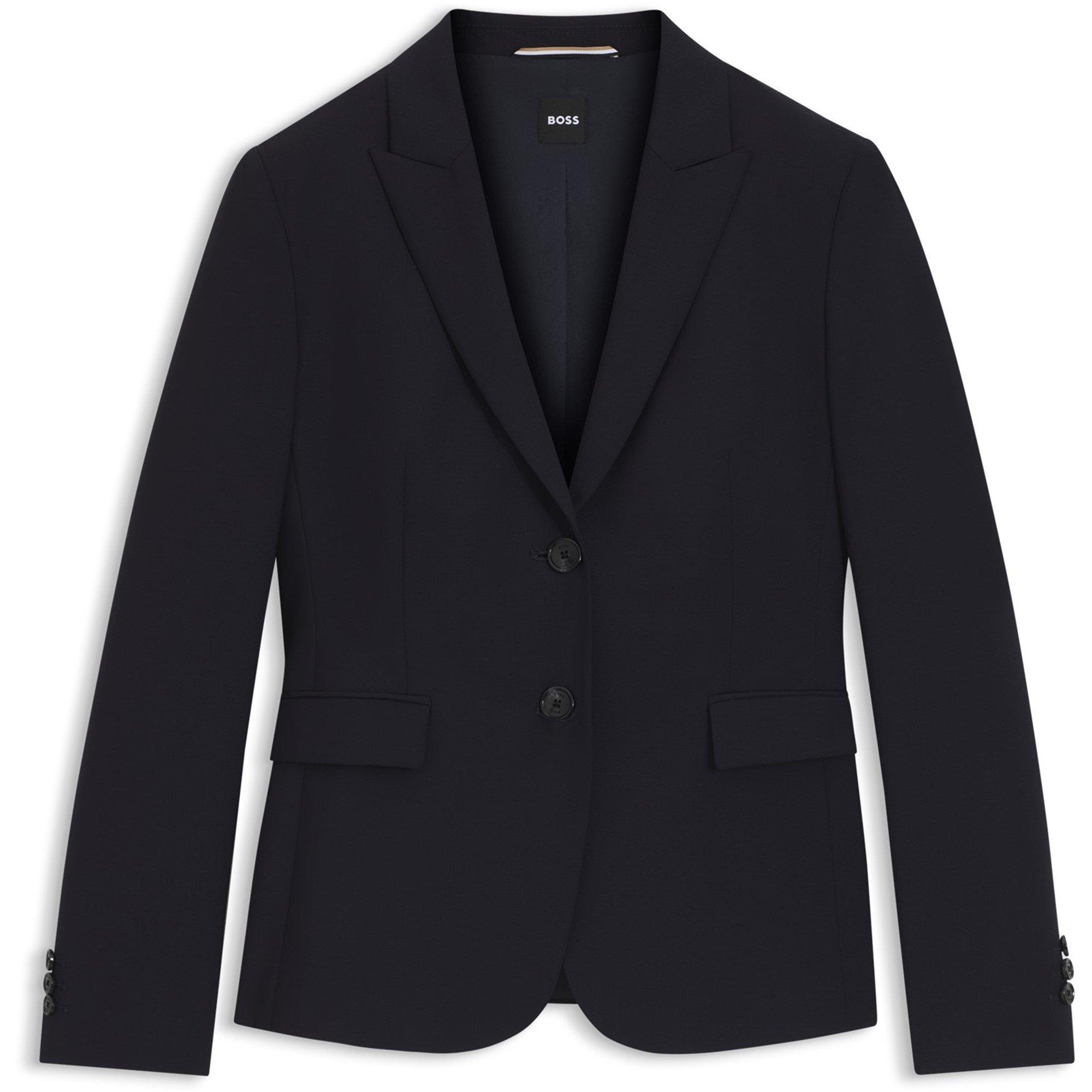 Boss Women's Juleah Blazer - Dark Blue - 4 (XXS)