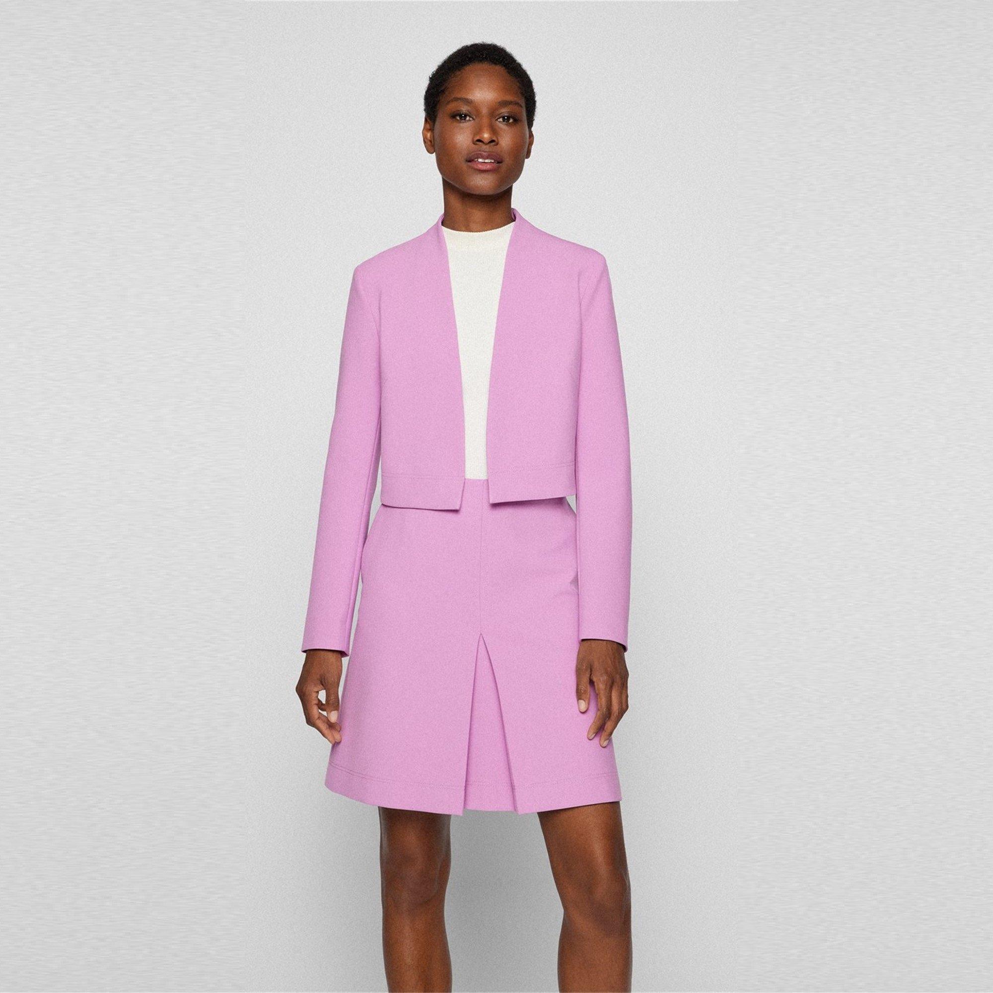 Open Pink - Boss - Women's Jibelara2 Structured Blazer - 2