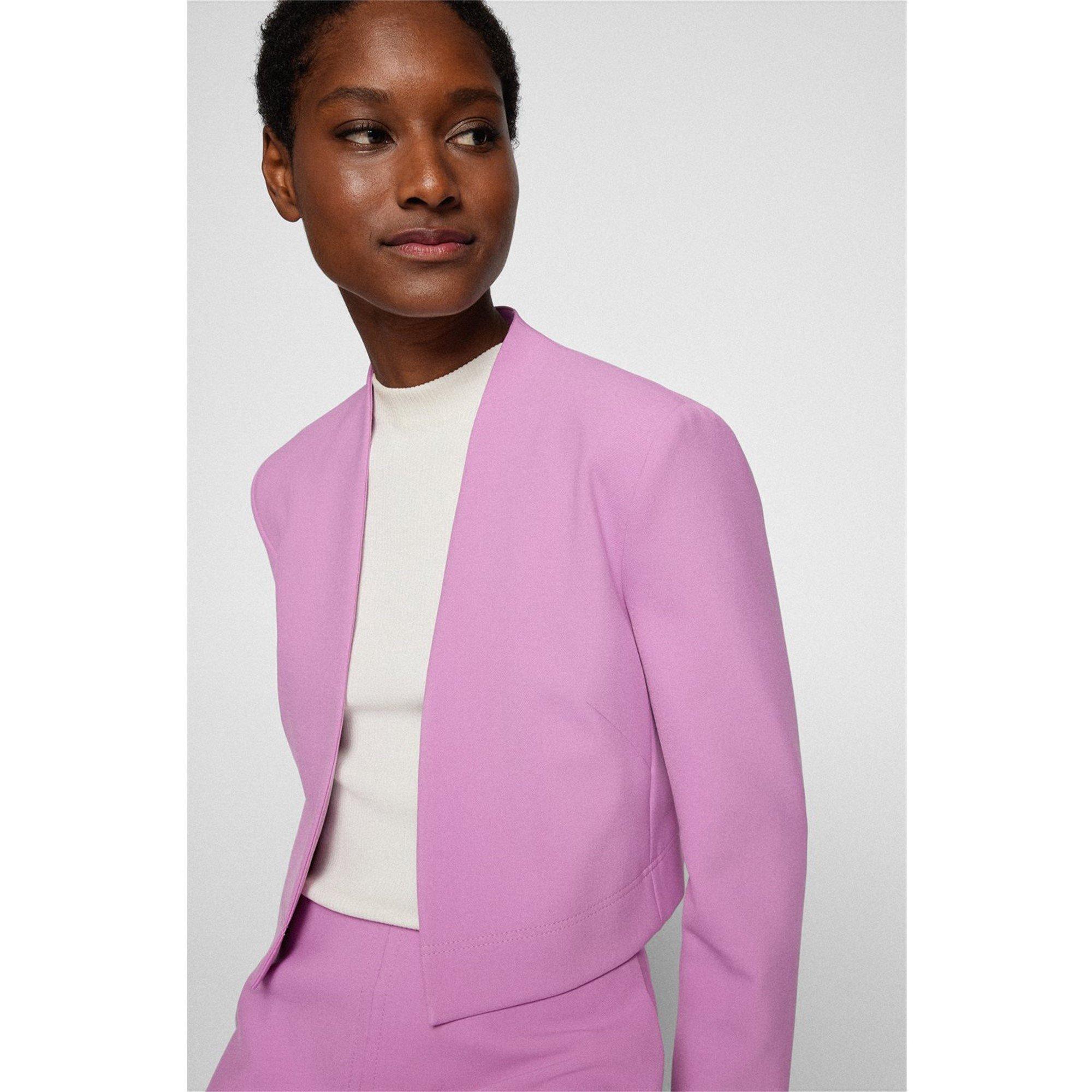 Open Pink - Boss - Women's Jibelara2 Structured Blazer - 5