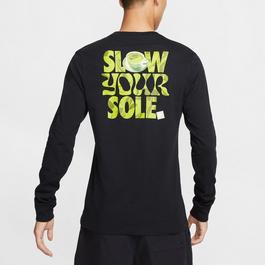 Nike Sportswear Club Mens Long Sleeve T Shirt