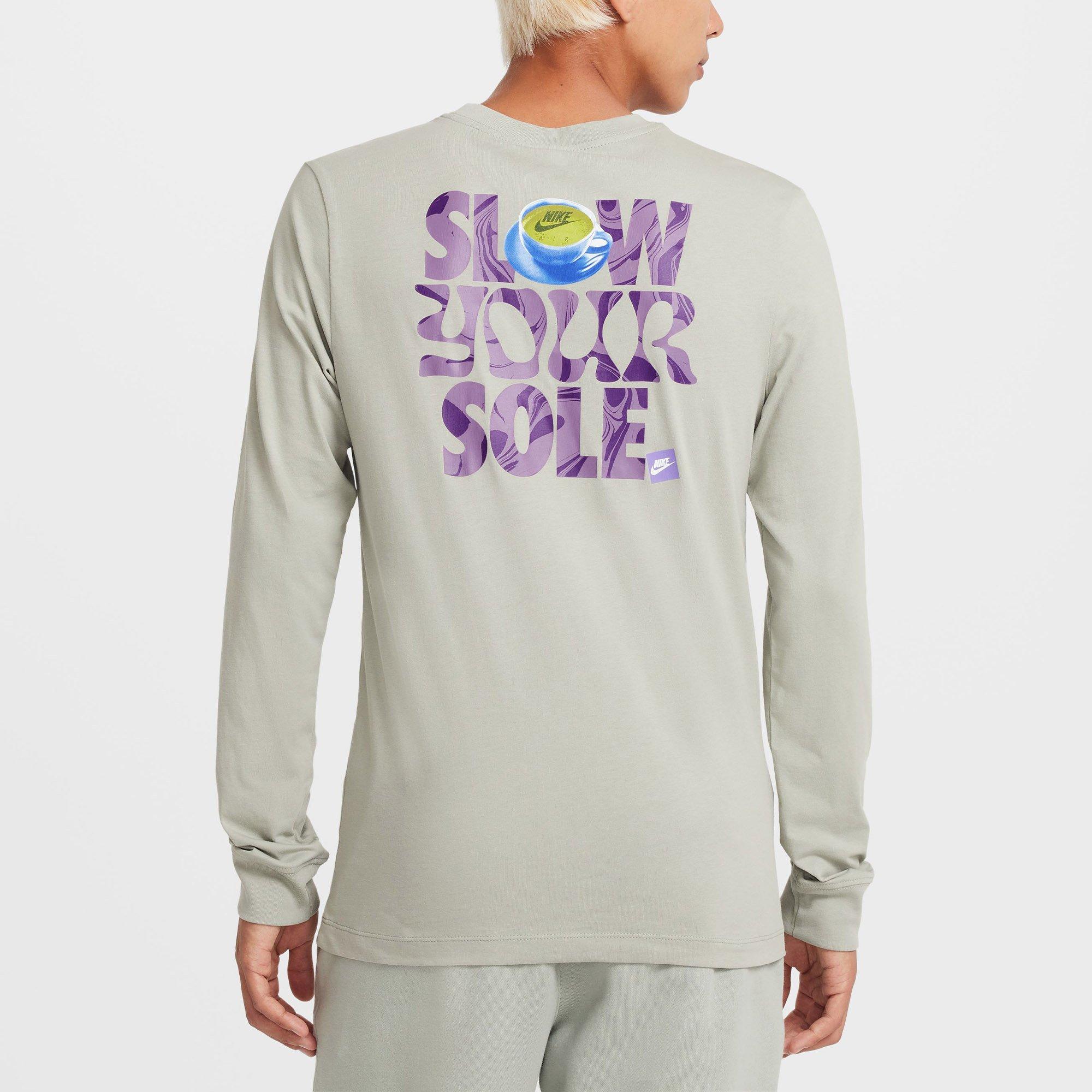 Jade Horizon - Nike - Sportswear Club Mens Long Sleeve T Shirt - 2