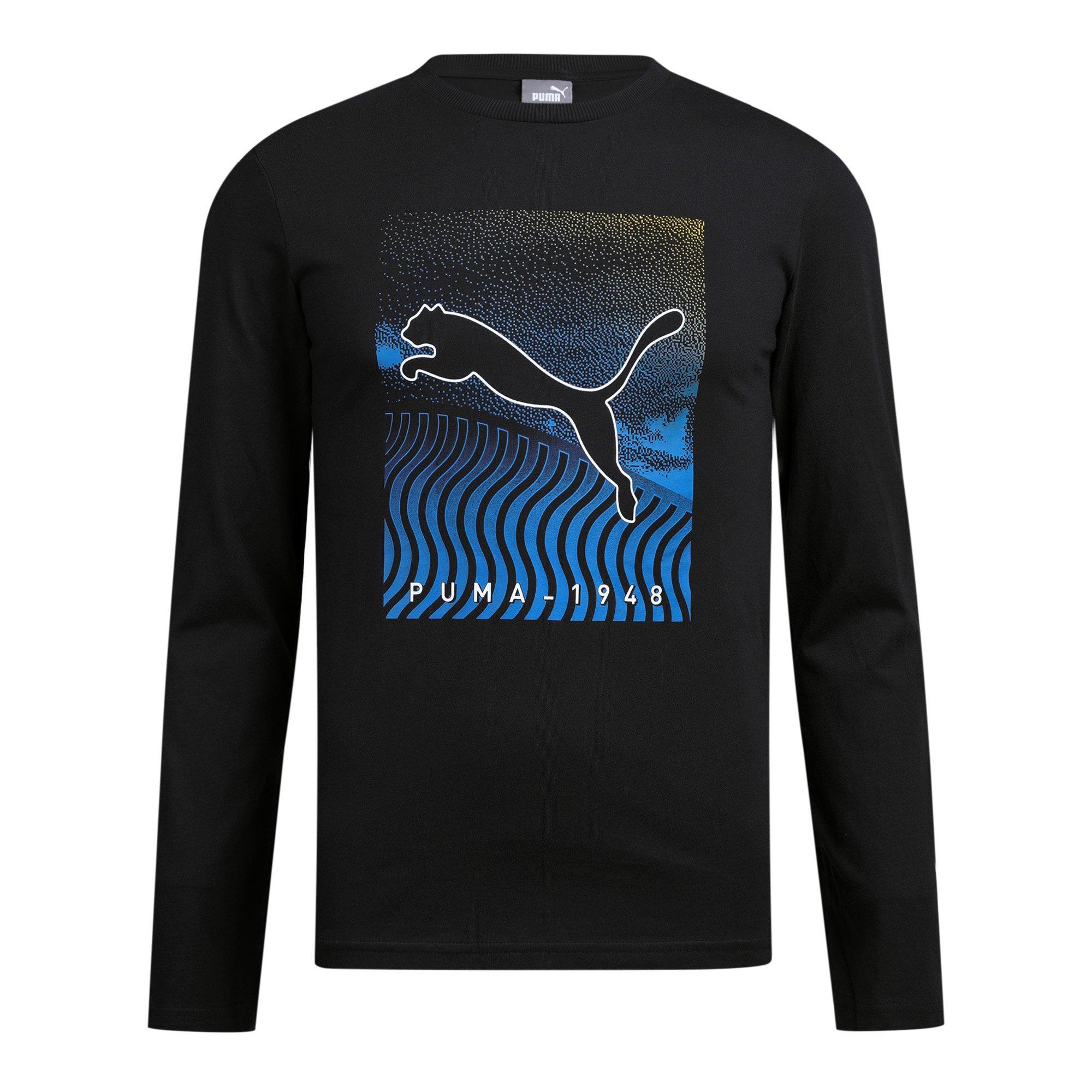 Puma Black - Puma - Long Sleeve T-Shirt - 1