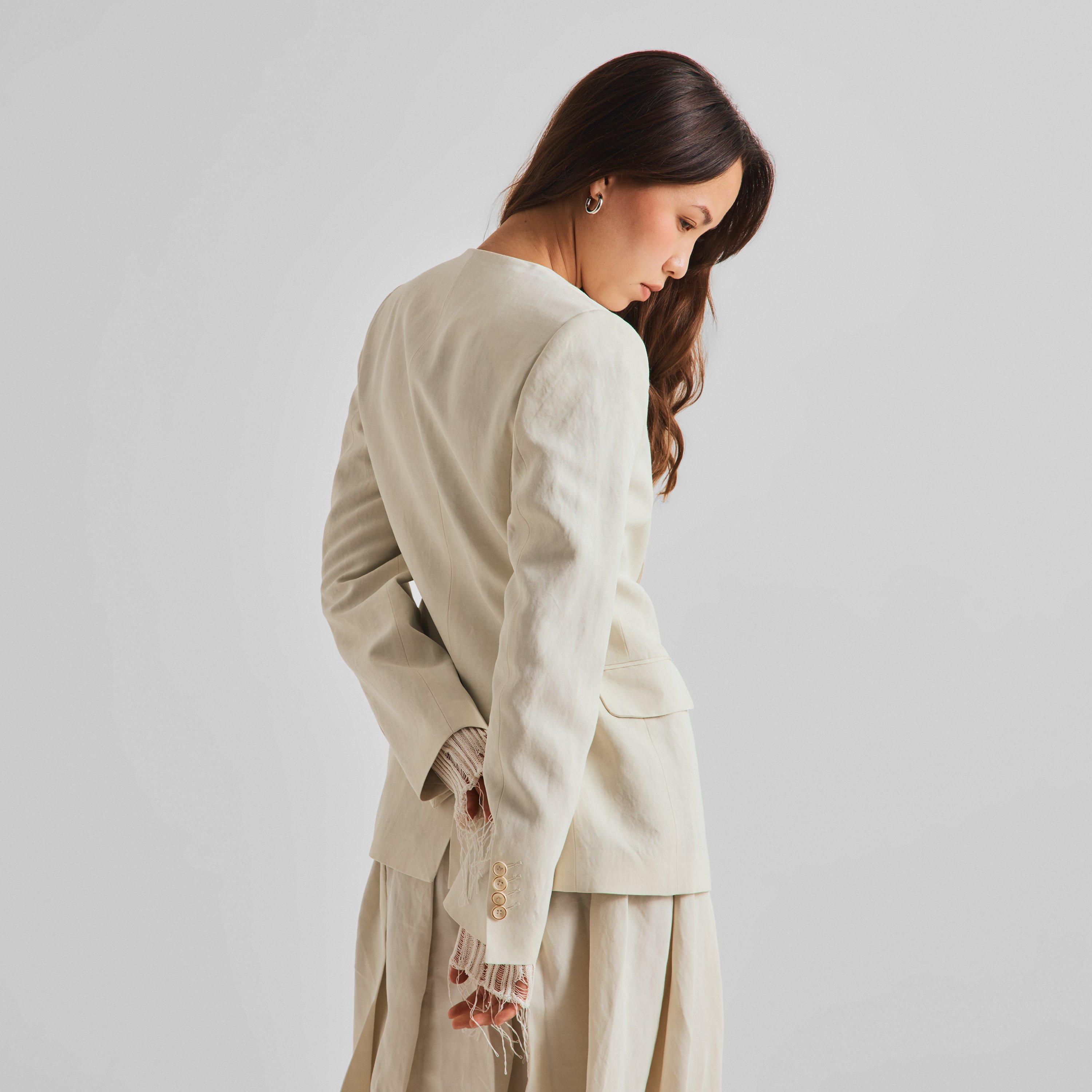 Off White - Uma Wang - Women's Kiran Jacket Blazer - 4