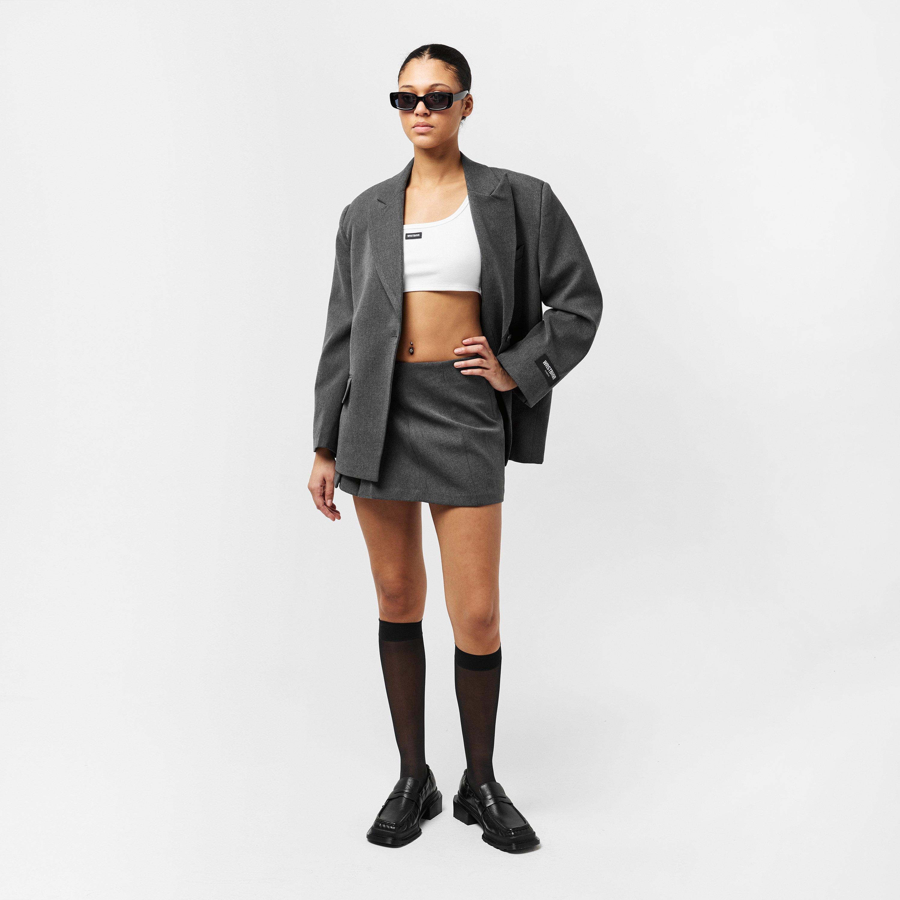 Grey - WRSTBHVR - Women's Blazer - 6