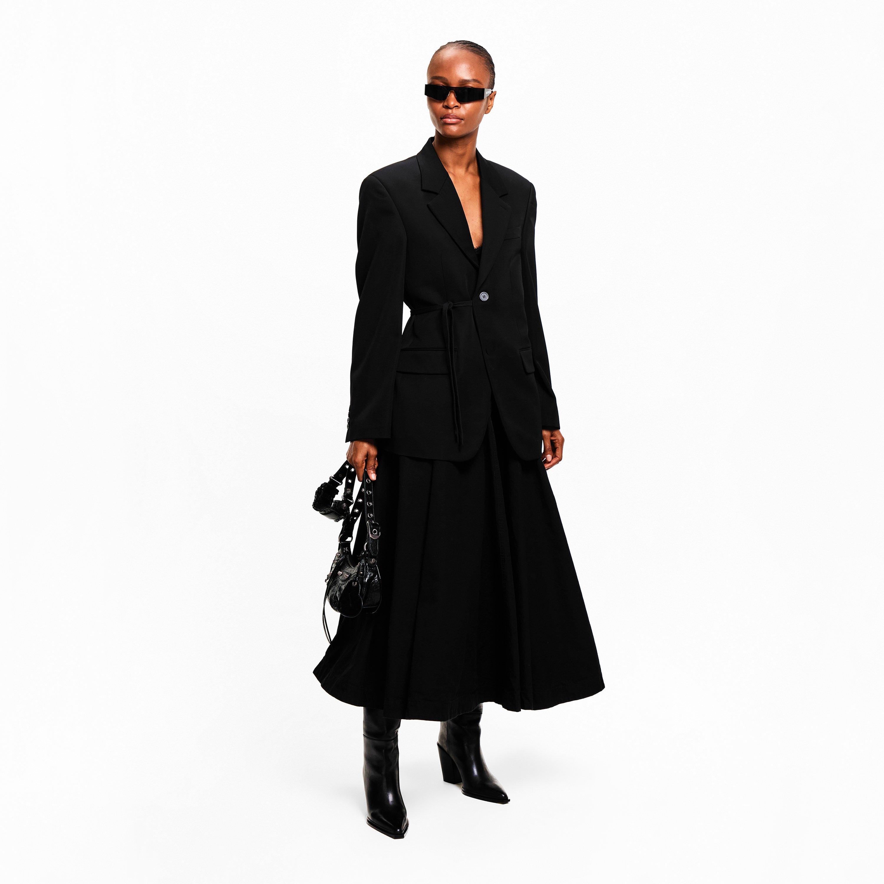 Black - Balenciaga - Women's Bal Wrap Blazer - 6